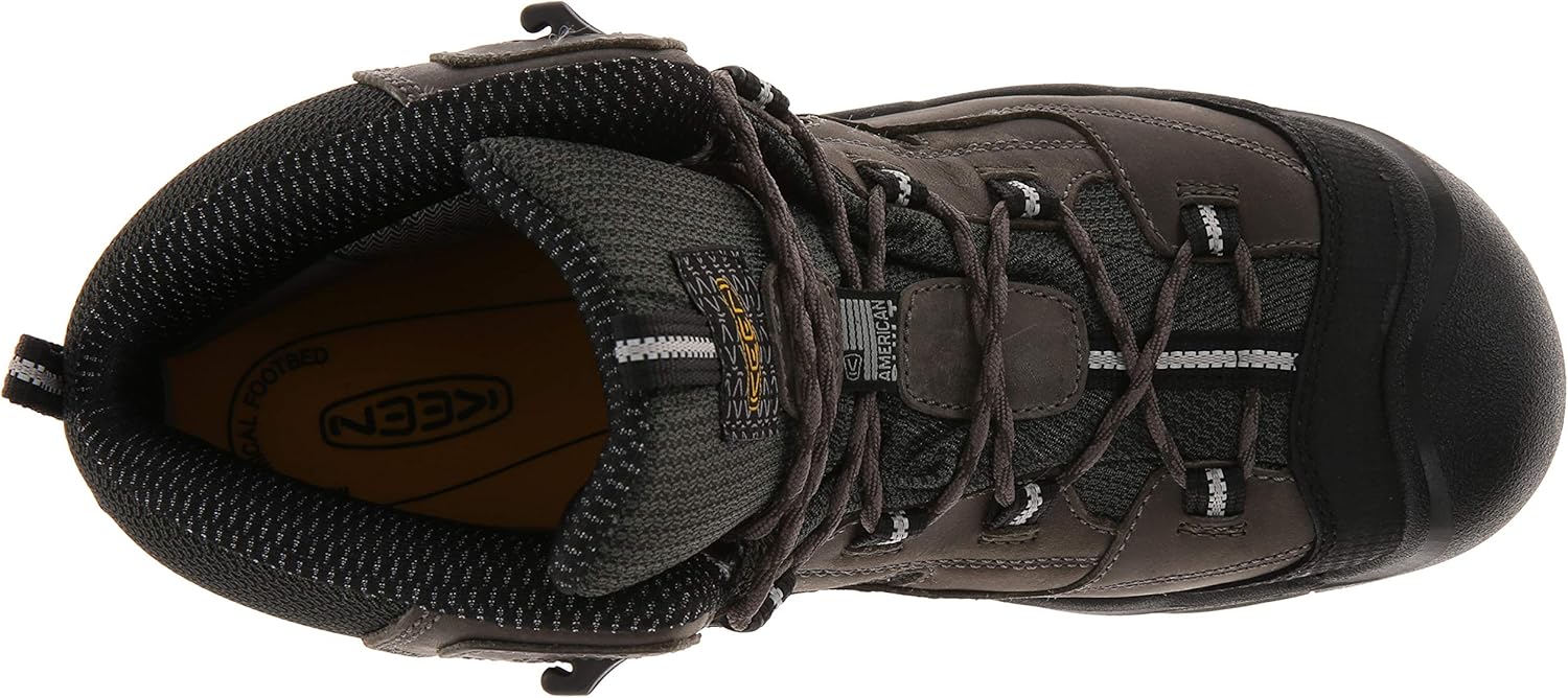 Keen Utility Braddock – Puntera de acero de altura media impermeable para hombre