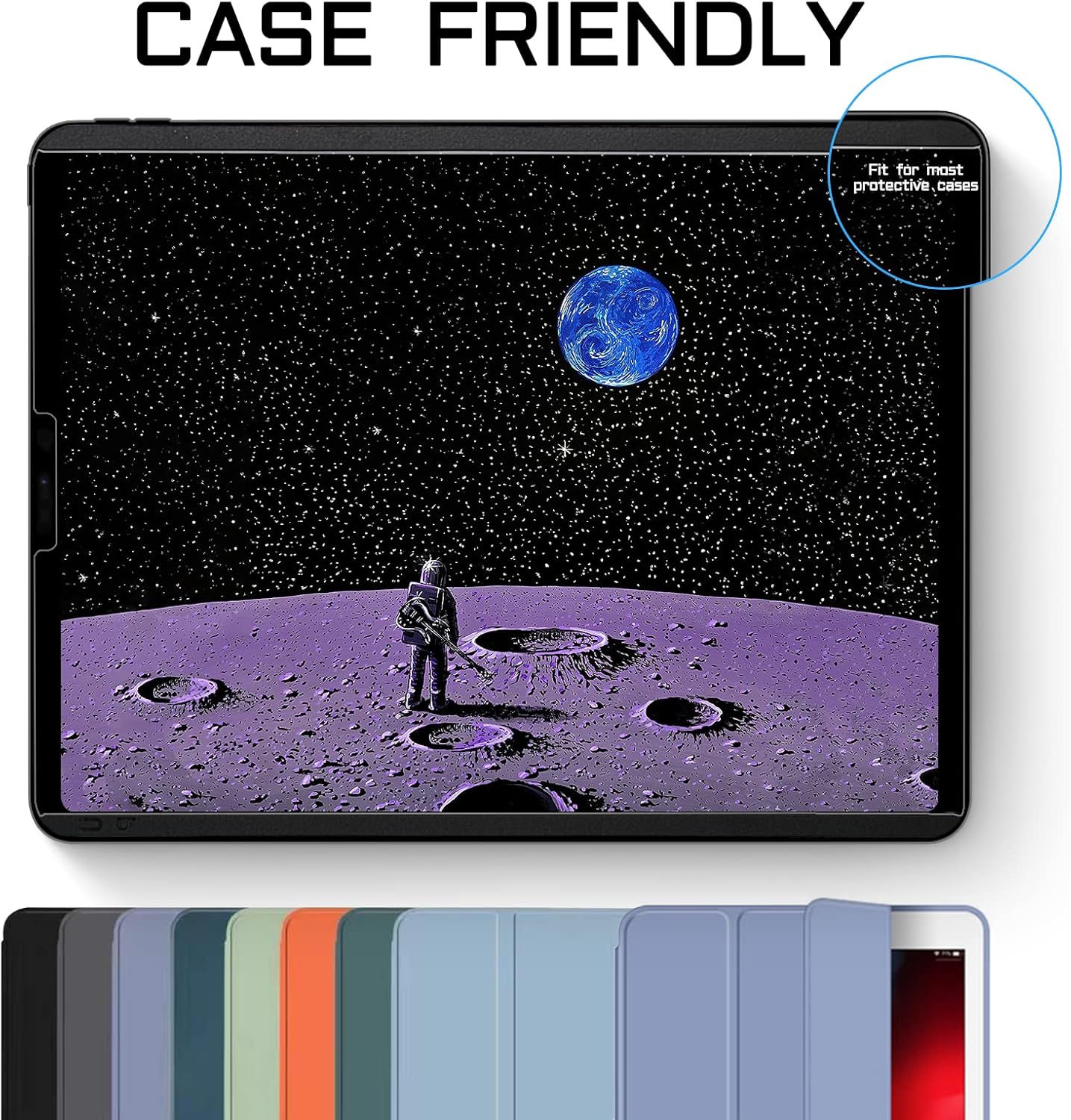 Protector de pantalla magnético con textura de papel para iPad de 10.2 pulgadas (202120202019)iPad de 987 generación y iPad Pro de 10.5 pulgadasiPad