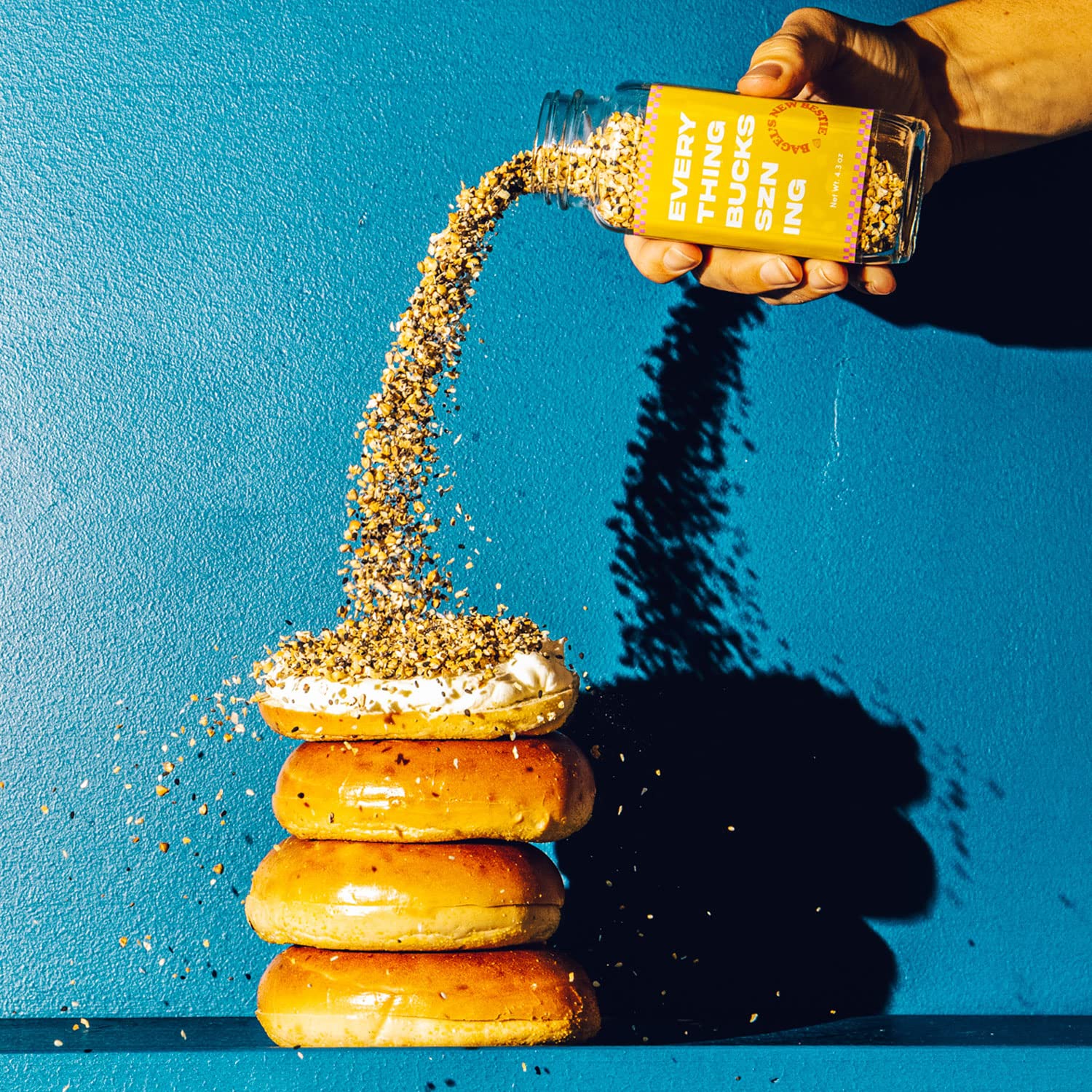 Lil Bucks Condimento de superalimentos todo menos el bagel, condimento crujiente para todo, condimento sin gluten