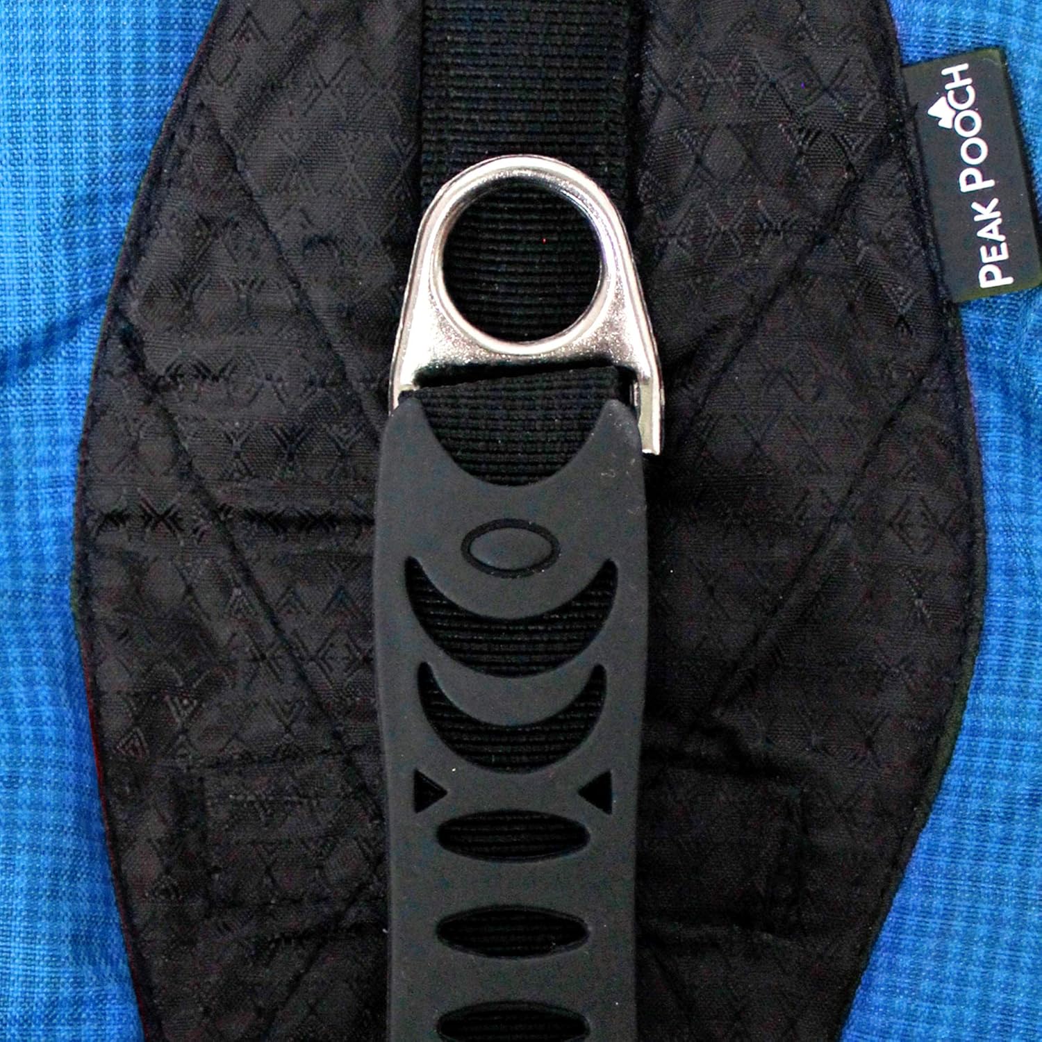Peak Pooch – Arnés para perro sin tirones – Chaleco acolchado de tela de malla con ribete reflectante, asas de elevación, correas de velcro y