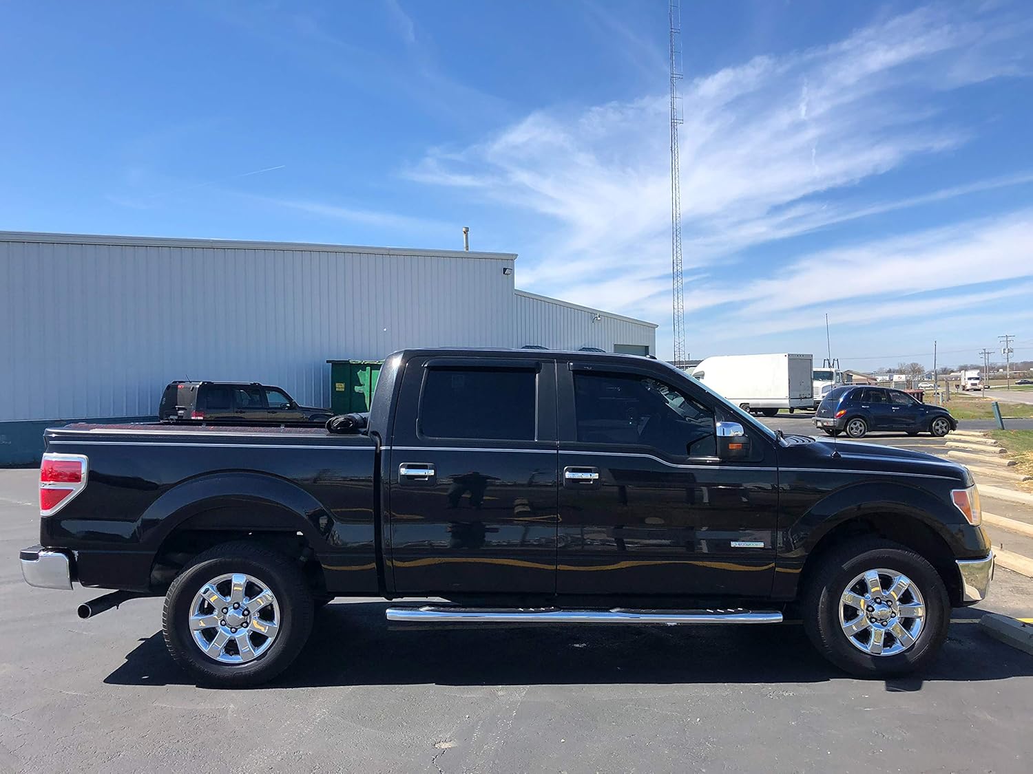 Red Hound Auto Película protectora de pintura para umbral de puerta compatible con Ford F-150 F150 2009 2010 2011 2012 2013 2014 SuperCrew Cab solo