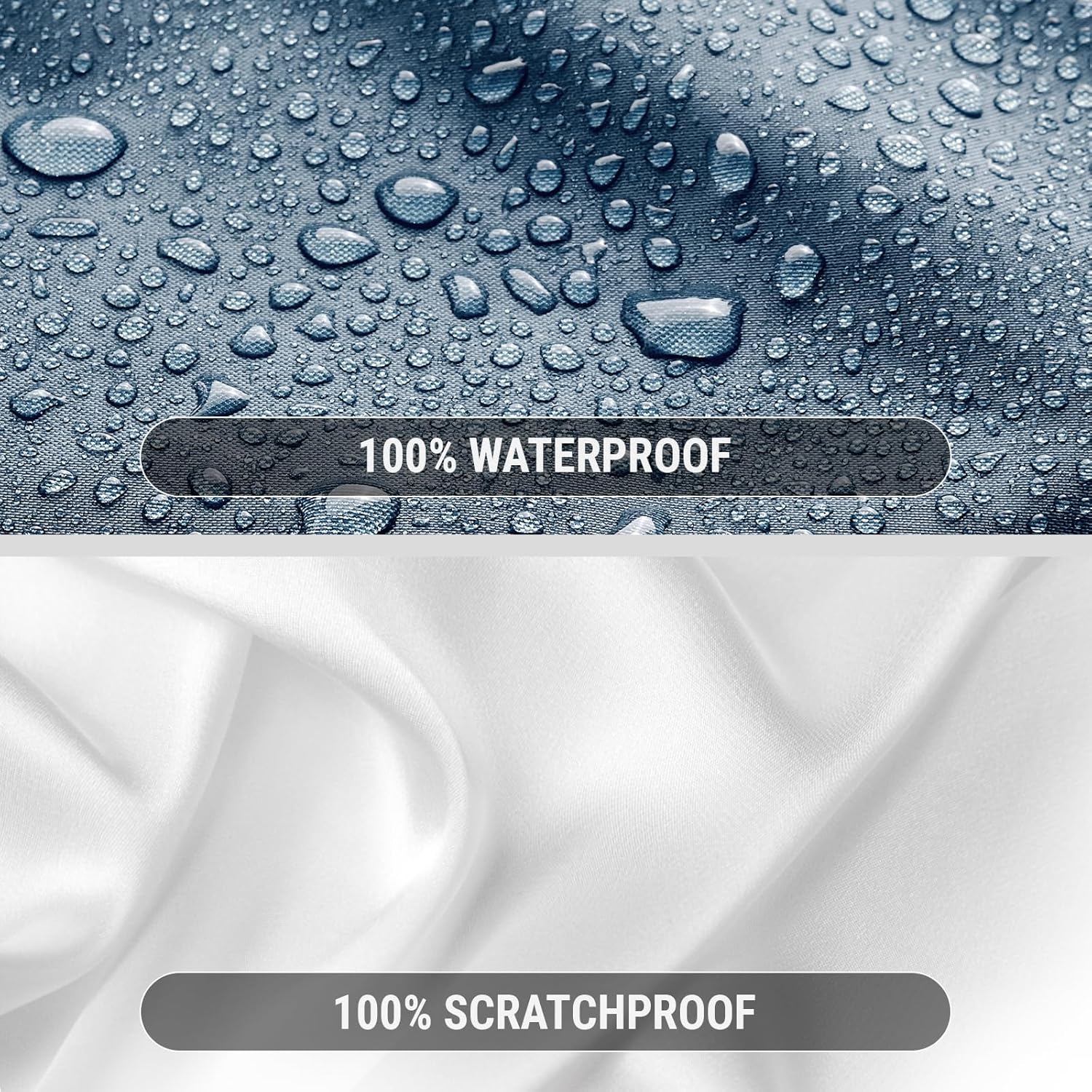 iCarCover – Funda de auto de 18 capas de alta calidad, impermeable, resistente a la intemperie, protección contra radiación UV, nieve, polvo o