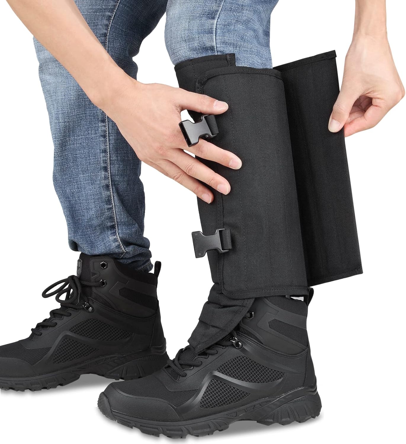 Polainas de serpiente, protectores de serpiente impermeables para la parte inferior de las piernas, polainas a prueba de serpientes aptas para