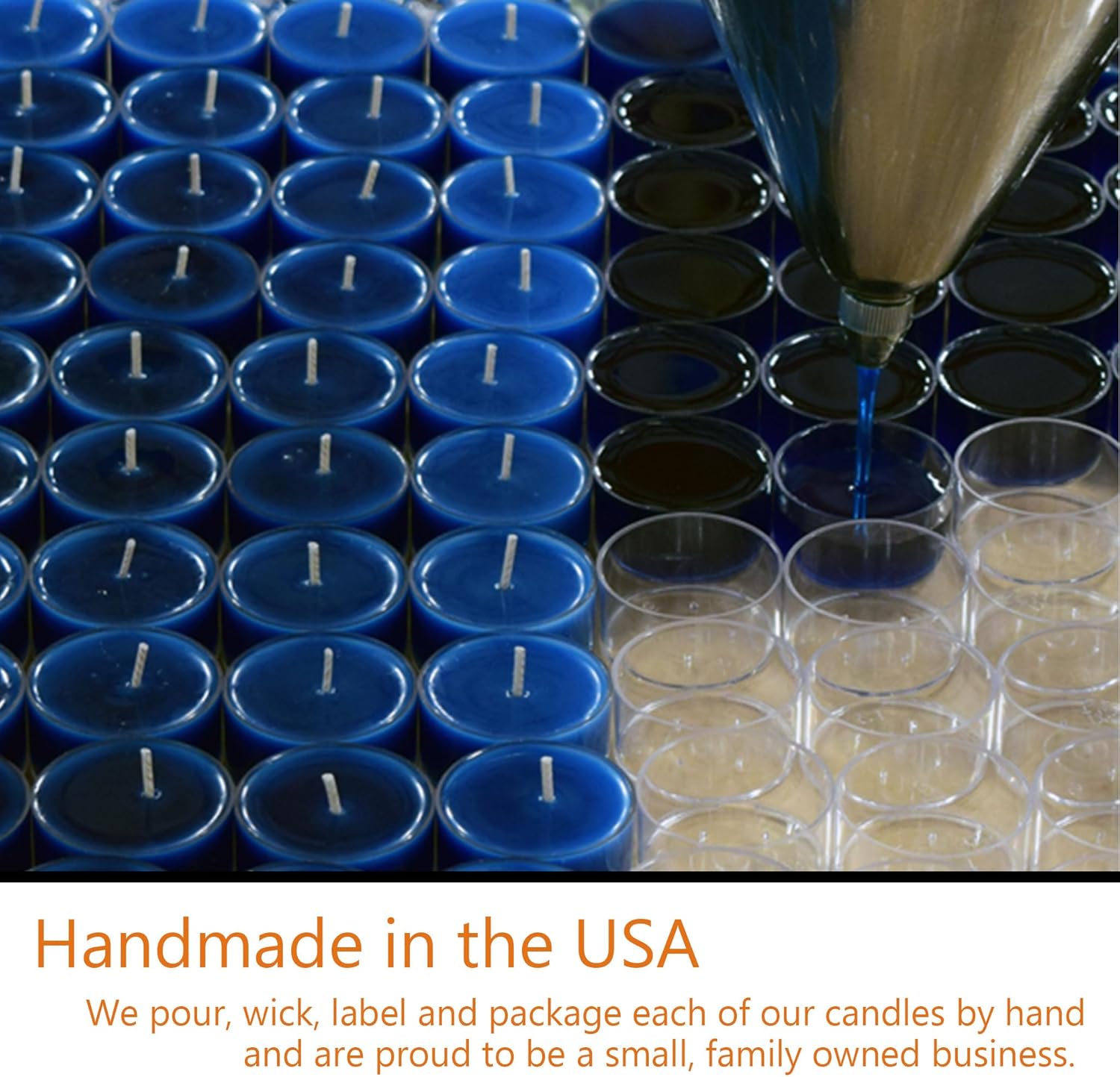 Paquete de 12 velas de soja altamente perfumadas, fabricadas con cera de soja, hechas a mano en los Estados Unidos, Candeo Candle – Aromas de