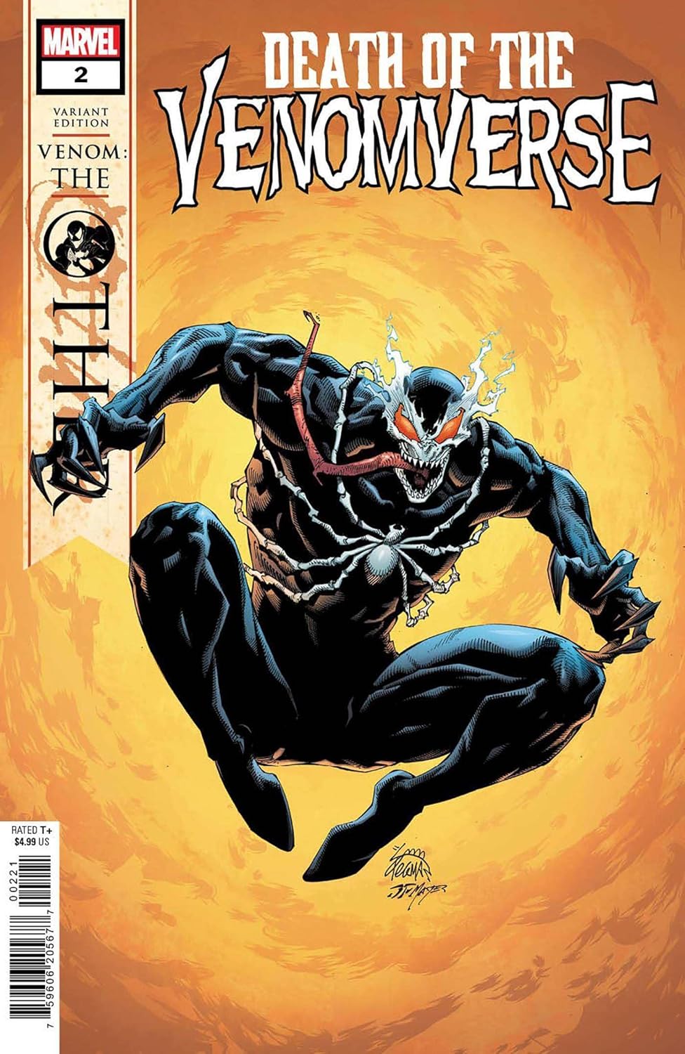 Death of the Venomverse #2A VFNM  Marvel comic book  Venom 2099 the Other Variant