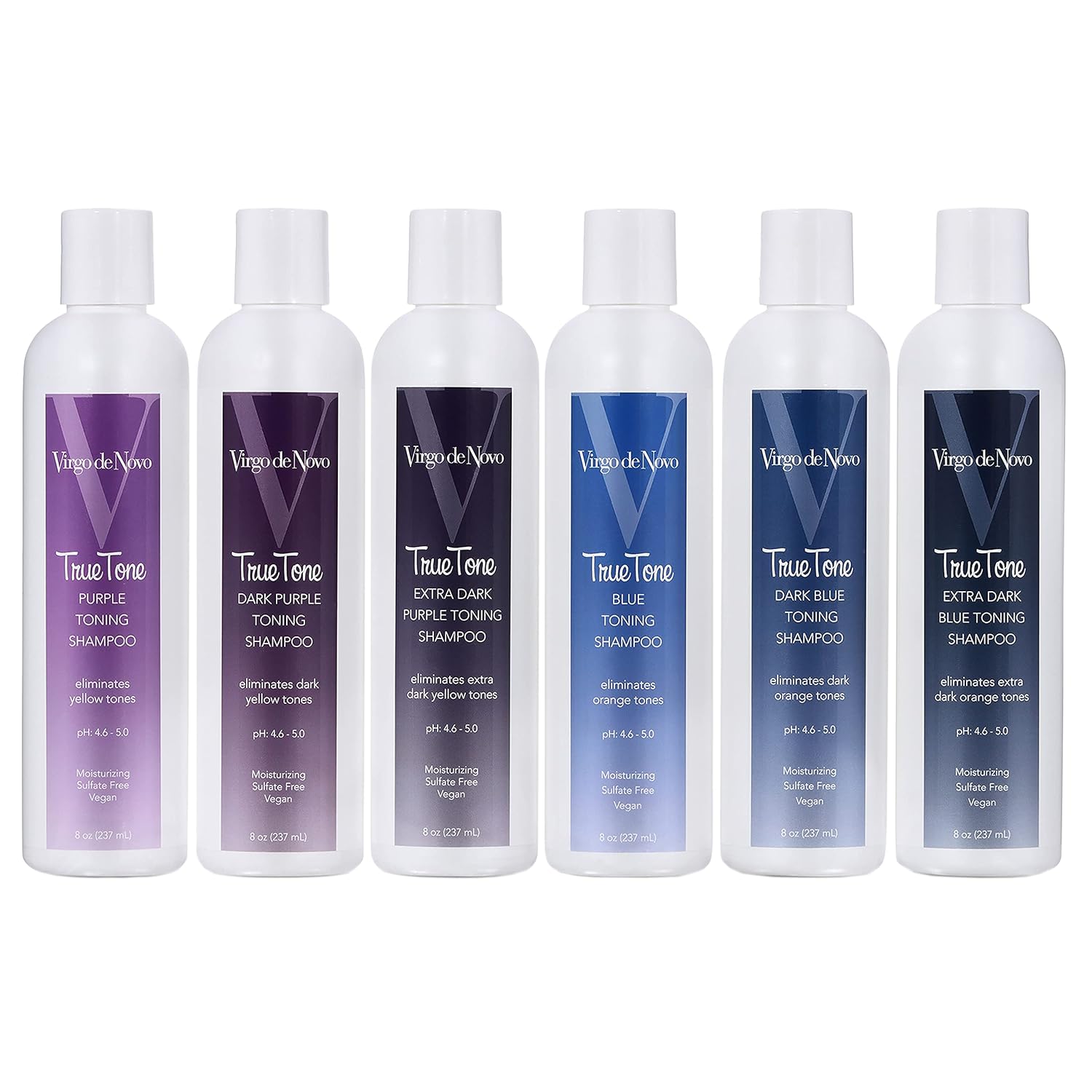 Virgo de Novo Champú azul oscuro extra