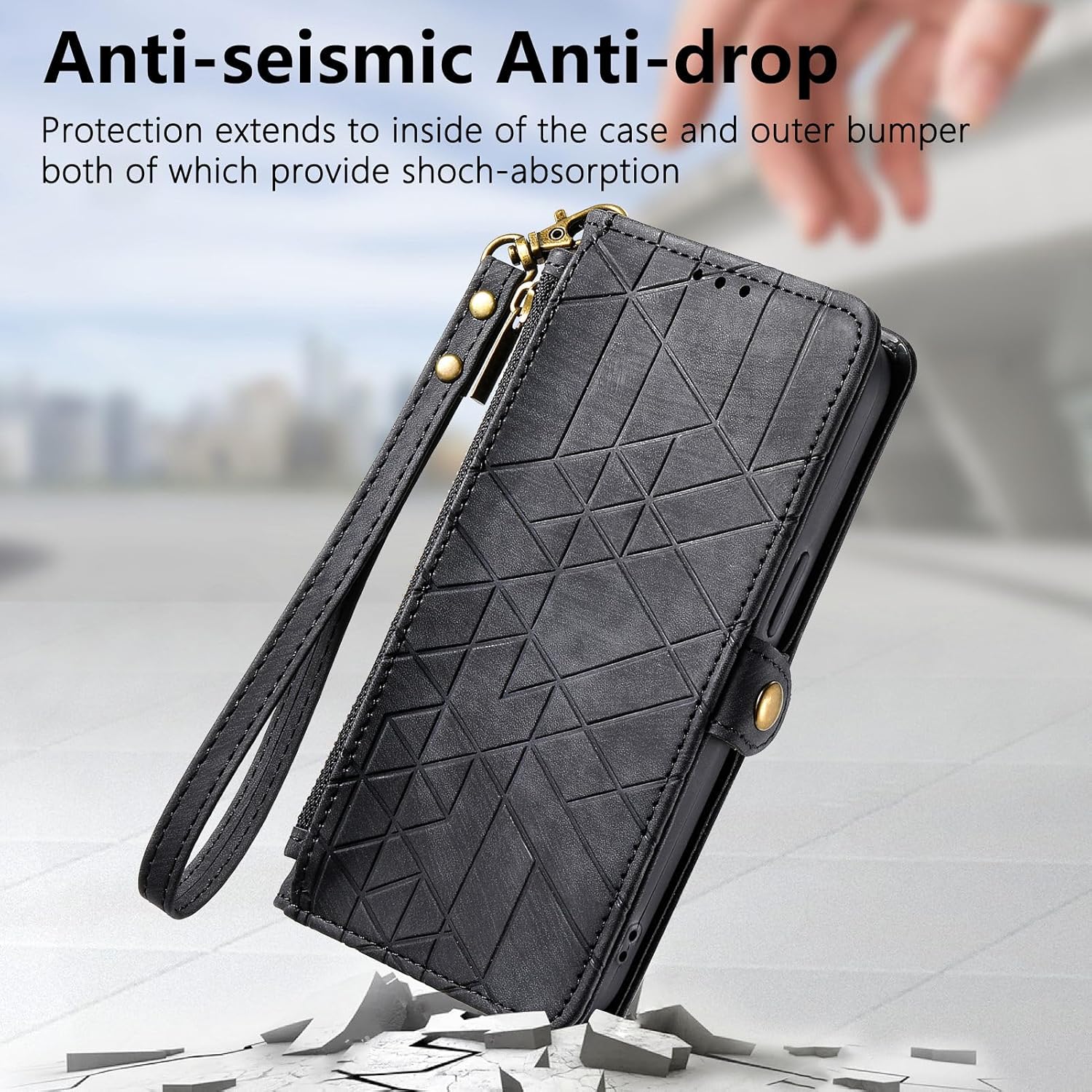Asuwish Funda para teléfono OnePlus 9 Pro One Plus 9Pro 5G con protector de pantalla de vidrio templado y soporte de tarjeta de crédito con