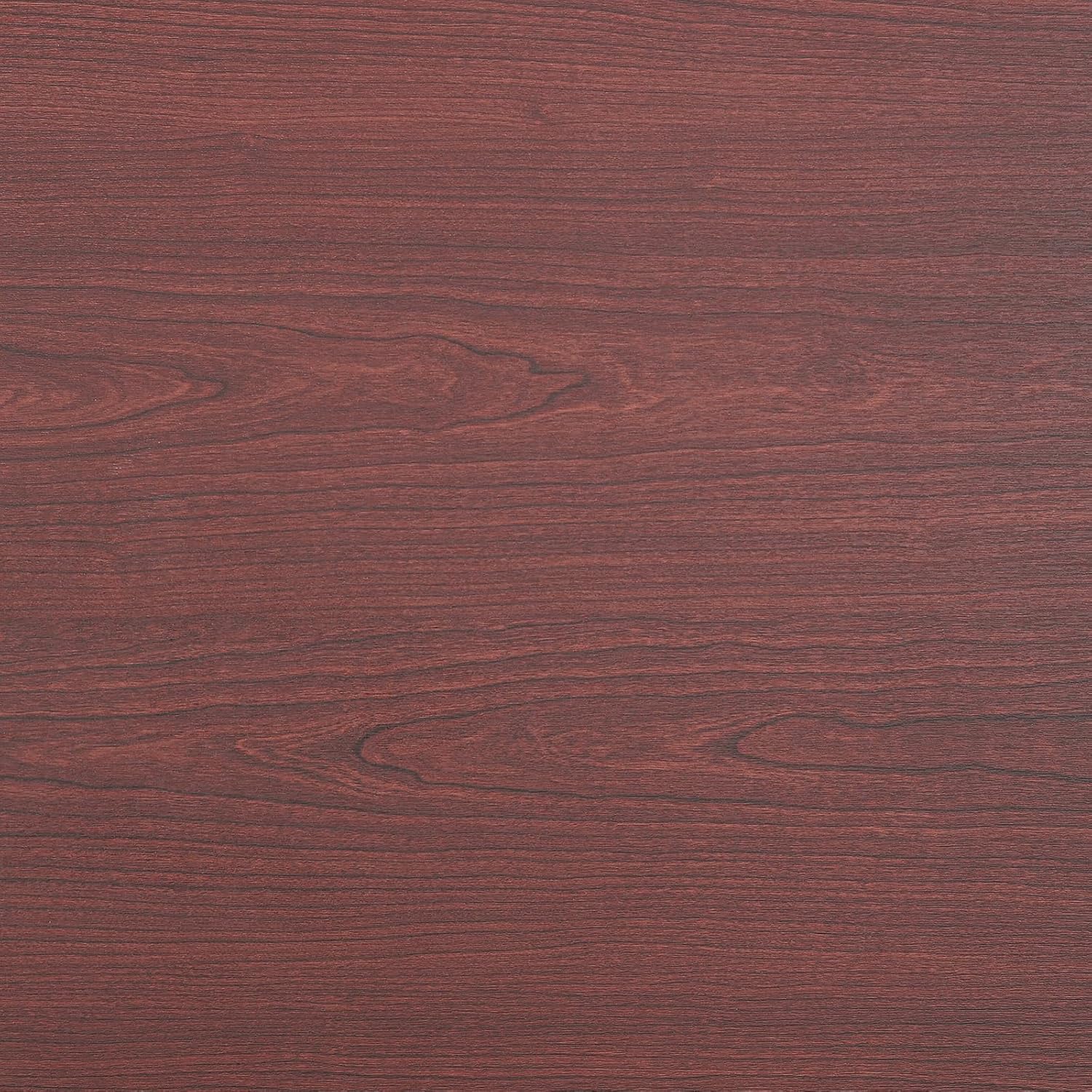 ZYJT Chapa de madera de cerezo, laminado de textura 3D de 24 x 48 pulgadas, no pegado, flexible, duradero, paneles de chapa de madera de PVC para