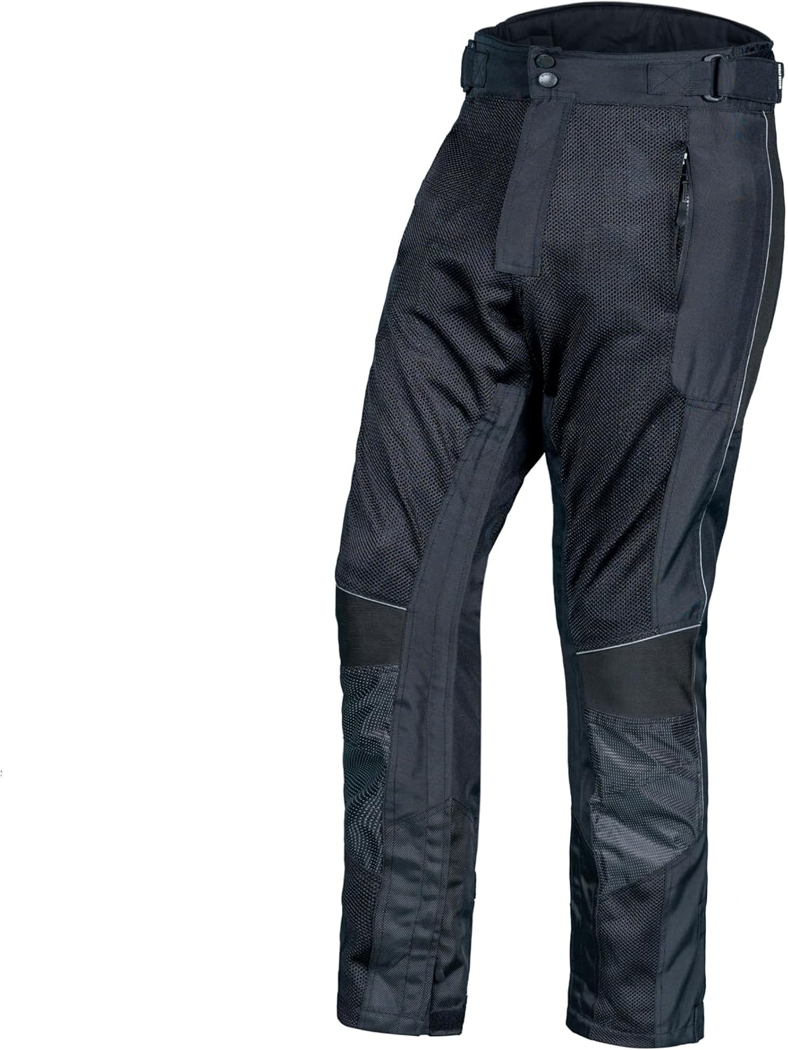 Pantalones de malla de motocicleta para hombre, pantalones de equitación con cremallera completa para deportes powersports blindados Adv CE sobre la