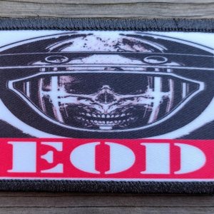 EOD Bomb Squad Moral Patch Hook and Loop Army Military Custom Tactical 2A Gear EOD Bomb Squad Moral Patch Hook and Loop Army Military Custom Tactical 2A Gear