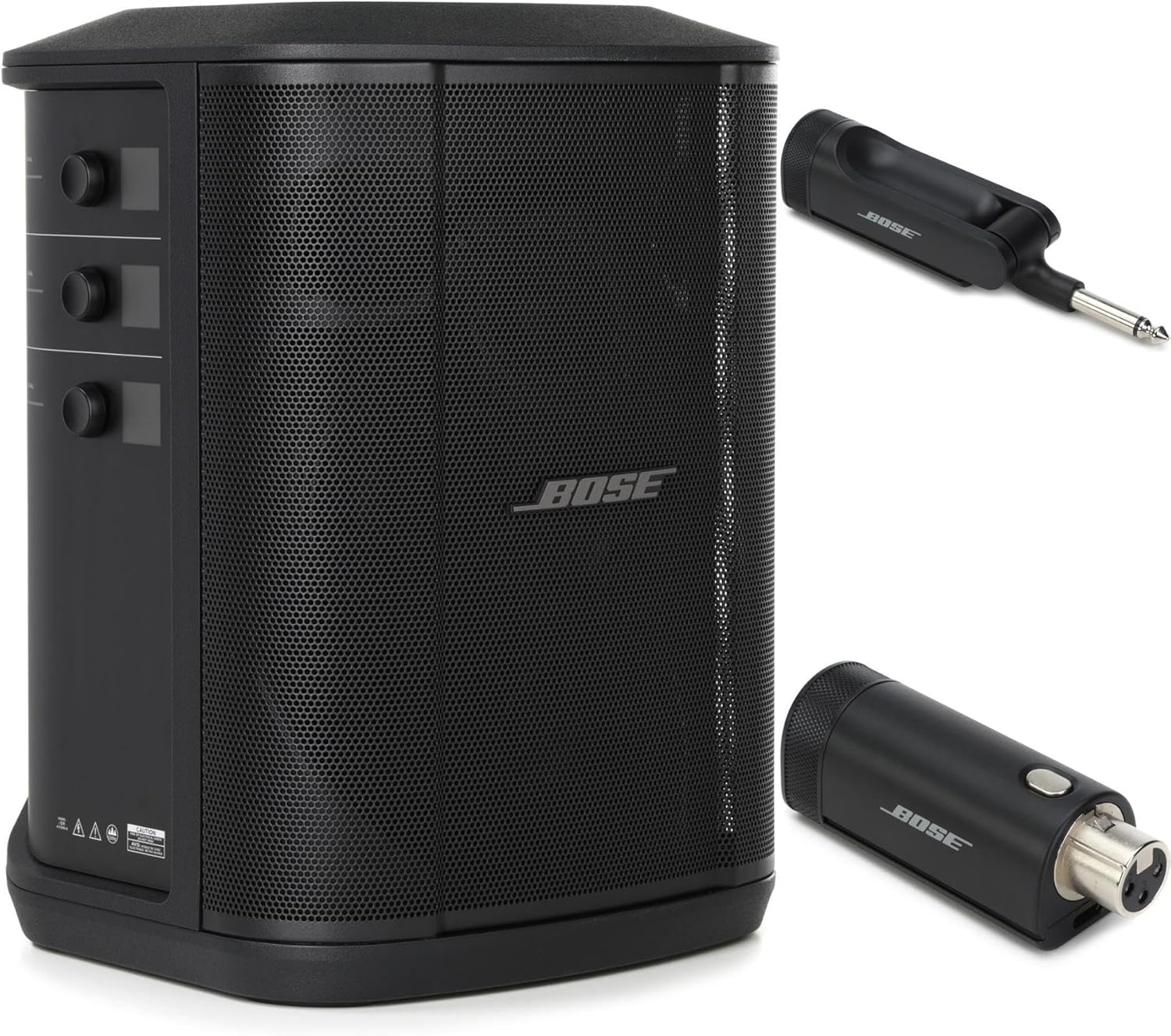Bose S1 Pro+ Sistema PA multiposición con micrófono y transmisores inalámbricos de instrumentos