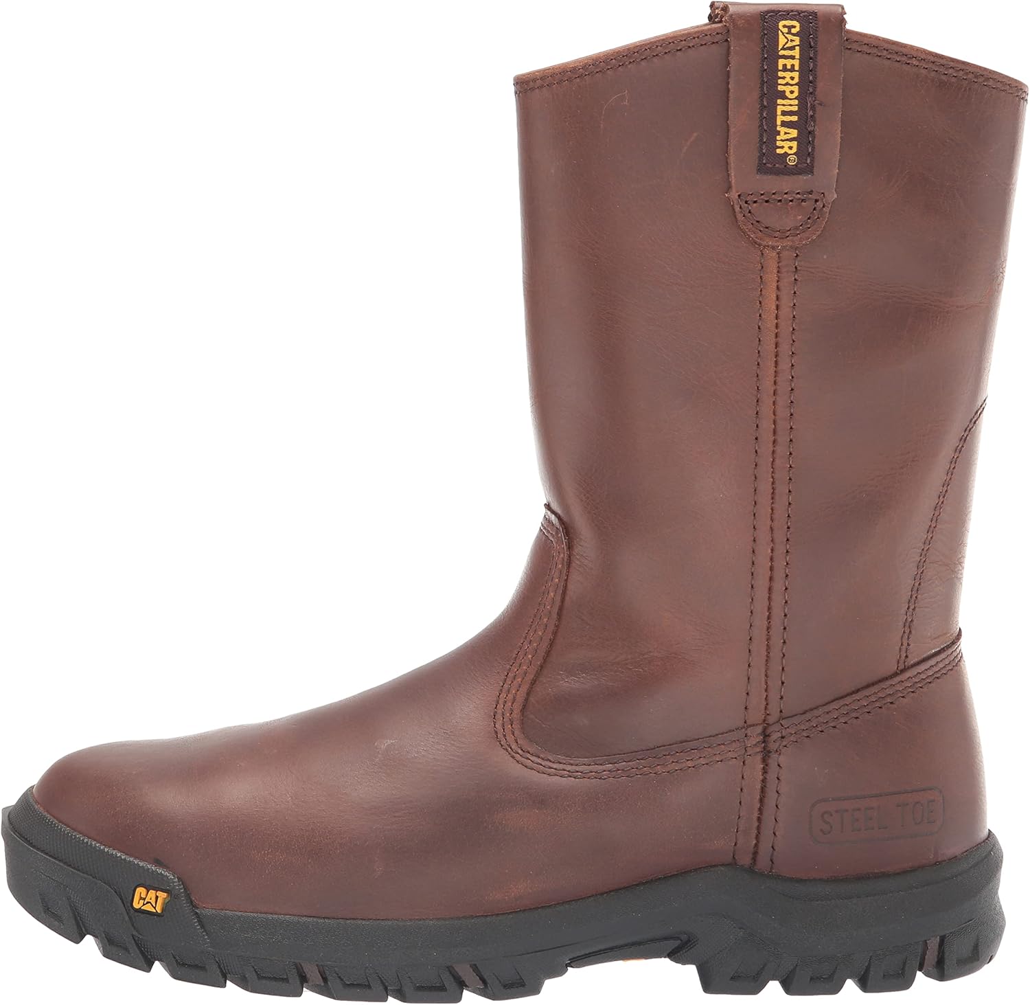 Caterpillar – Botas de trabajo para hombre con punta de acero