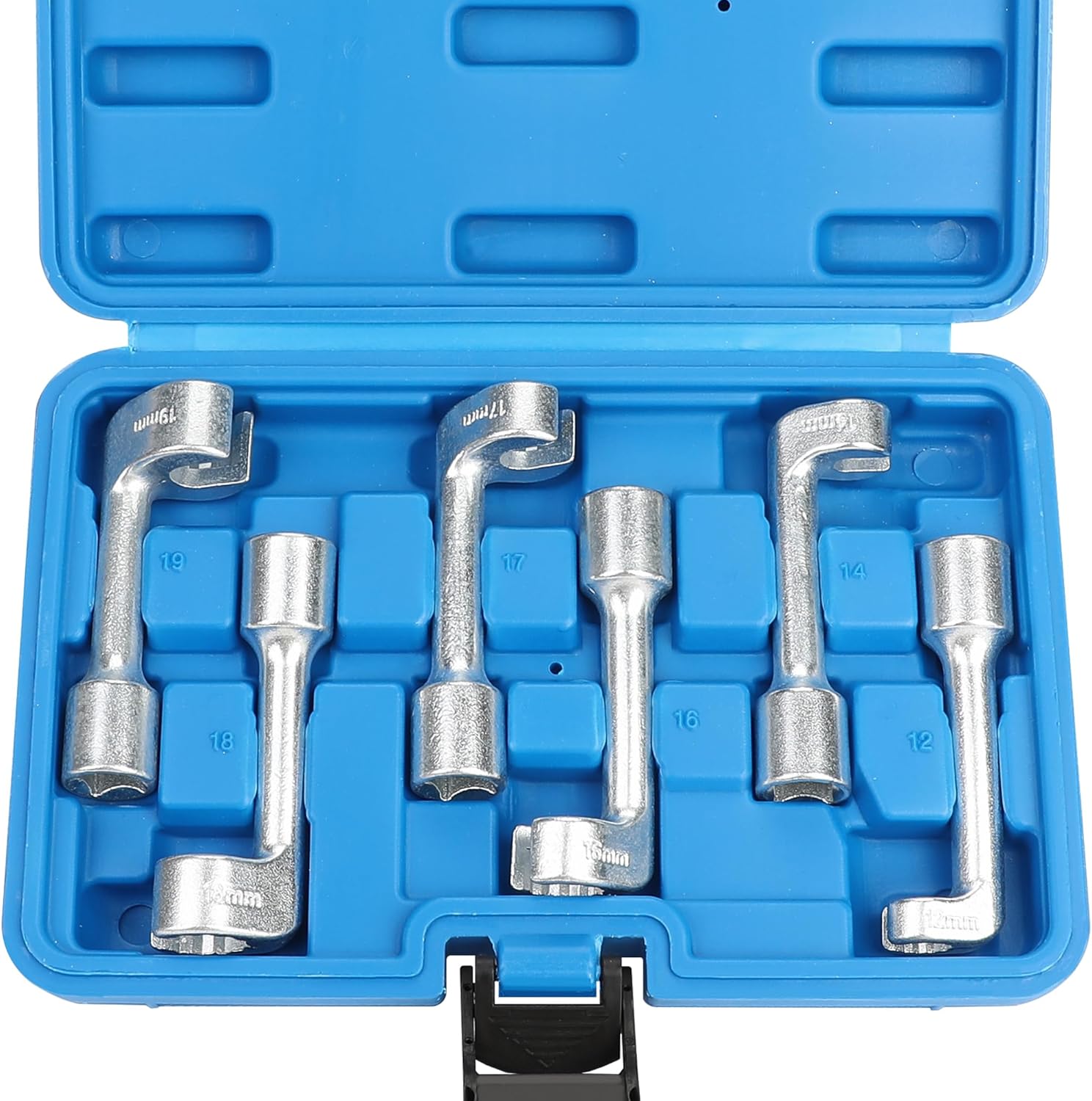WYNNsky Línea zócalo diesel del inyector, 12″ impulsión, llave 12 14 16 17 18 19 para la mayoría de los motores diesel