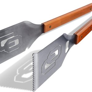 YouTheFan NCAA Grill-A-Tong – Pinzas para barbacoa de acero inoxidable cortadas con láser YouTheFan NCAA Grill-A-Tong – Pinzas para barbacoa de acero inoxidable cortadas con láser