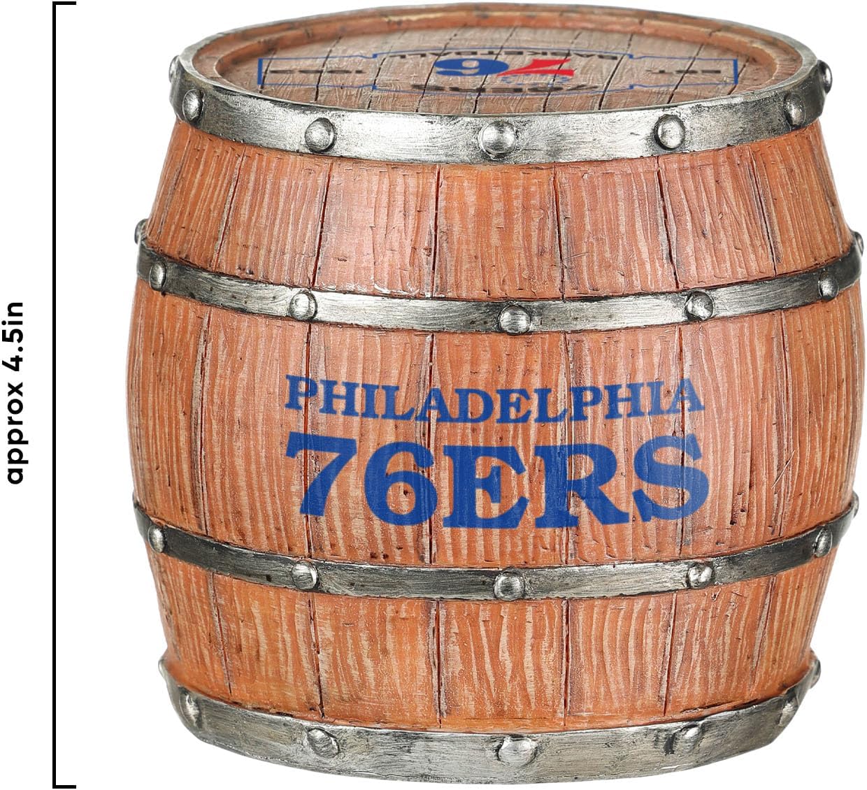 FOCO NBA 5-Pack Barrel Coaster Set
