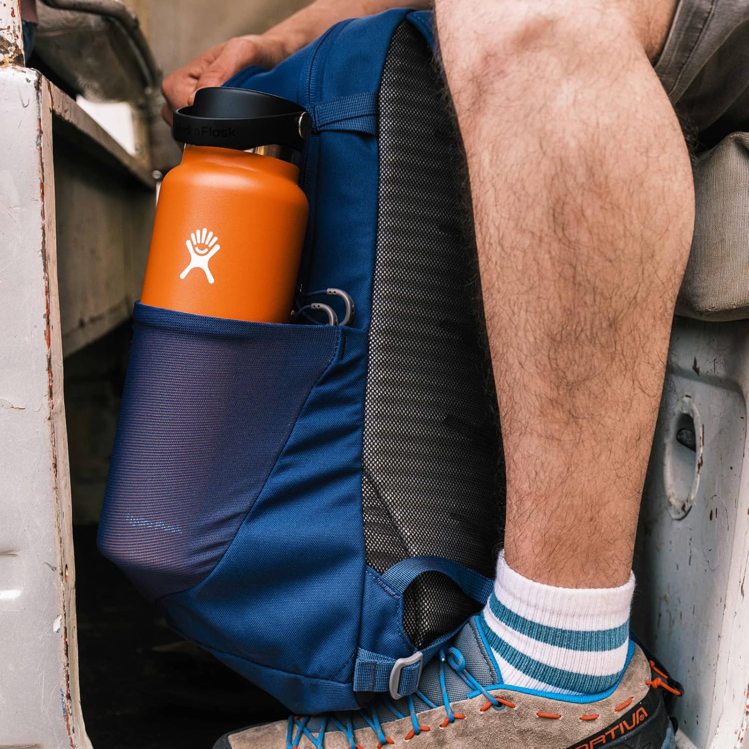 Hydro Flask – Botella de boca ancha con tapa Flex