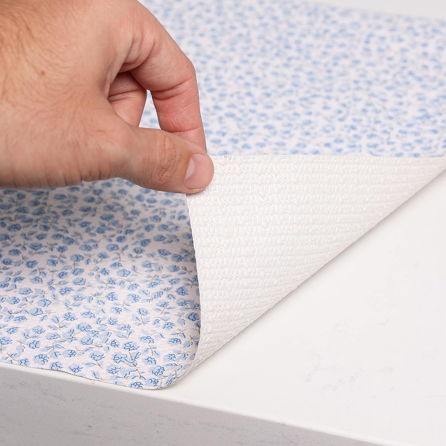Con-Tact Brand Revestimiento con estampado y agarre para cajón, estante, encimeras, ajuste de superficie