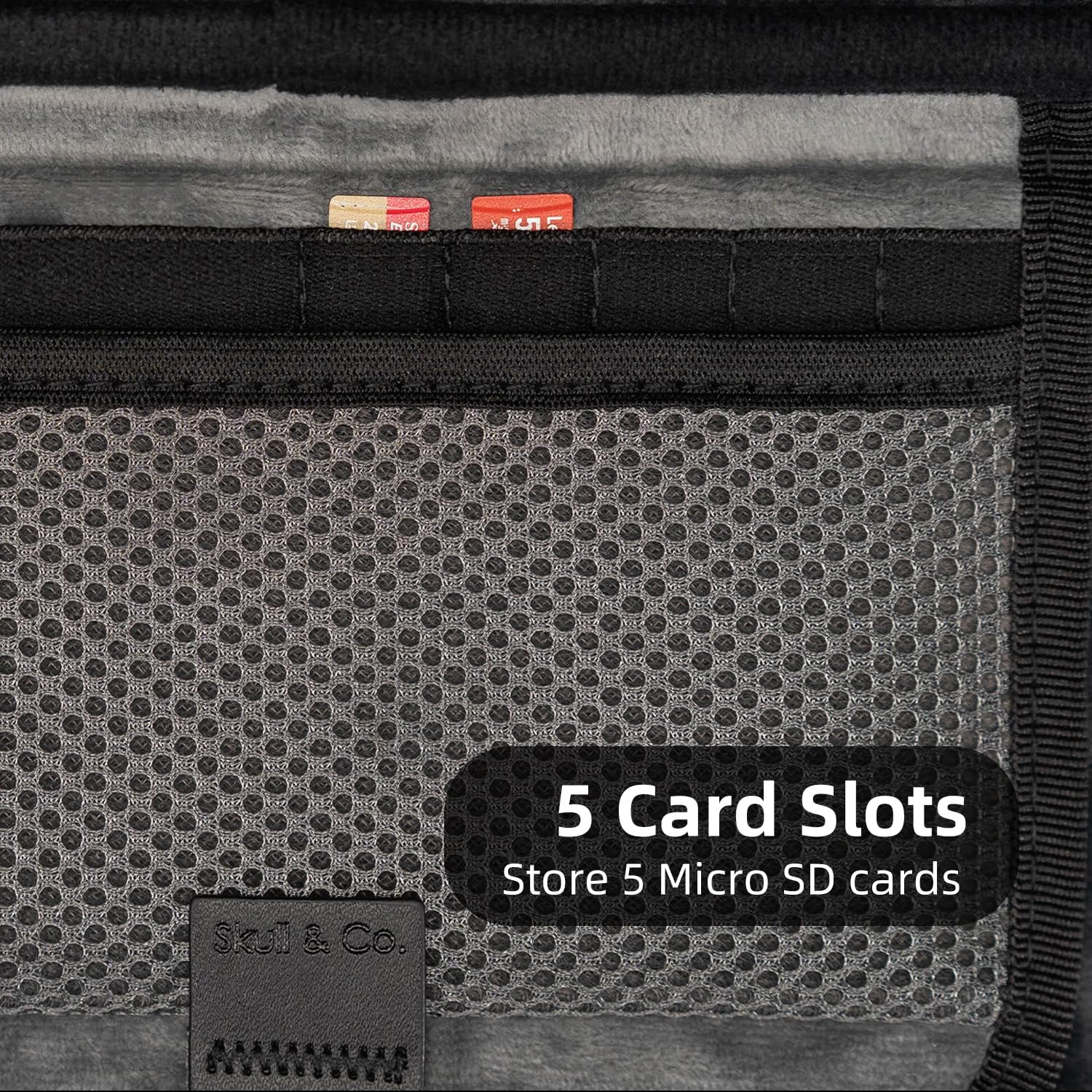 Skull & Co. GripCase para ROG ALLY, paquete GripCase Ally y funda de transporte delgada para ROG Ally