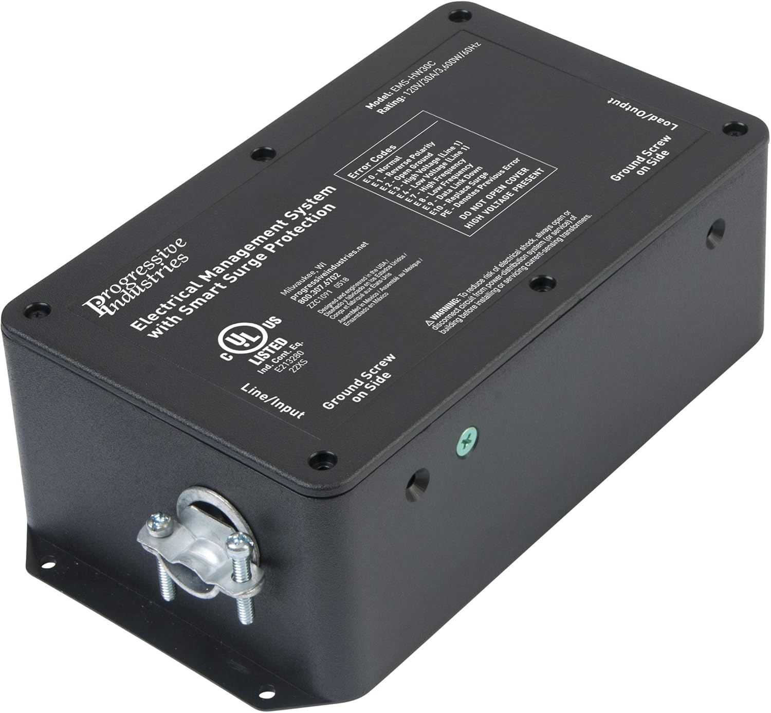 SSP-50X Protector contra sobretensiones RV – Adaptador RV de 50 amperios a 30 amperios – Analizador de circuitos Protector de sobretensiones