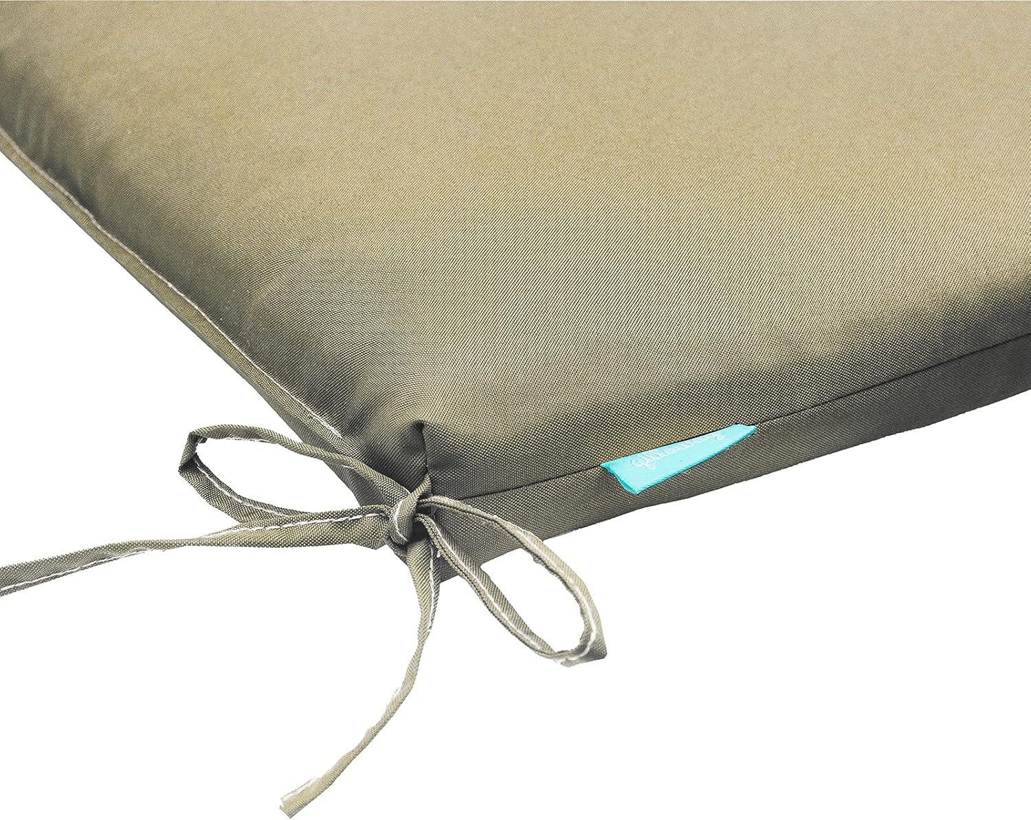 QILLOWAY Cojines de asiento cuadrados de espuma para sillas de comedor y exteriores, para todo tipo de clima, 17 pulgadas de largo x 17 pulgadas de