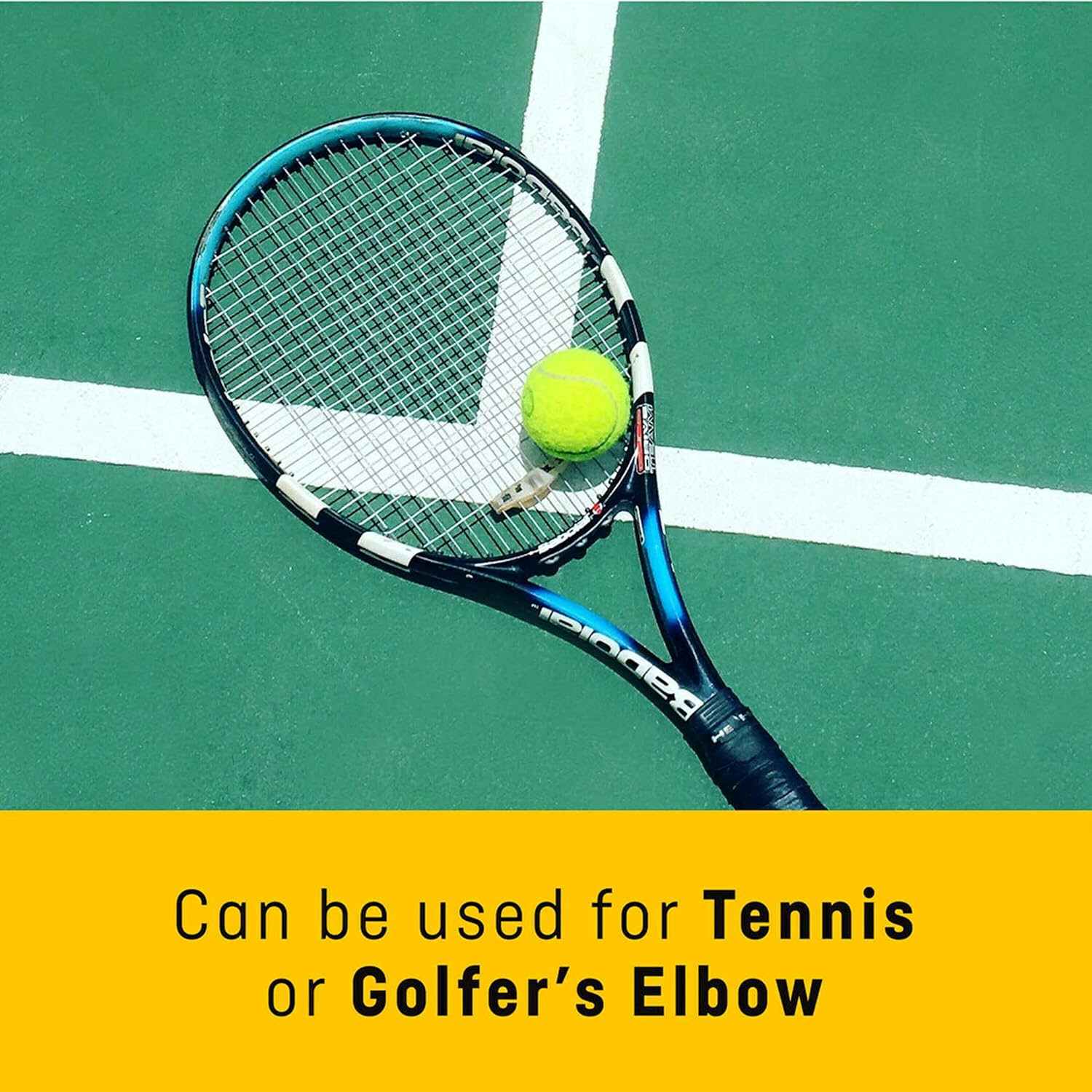 FUTURO Correa de codo de tenis, proporciona un apoyo moderado a tendones débiles, doloridos y lesionados, ajustable