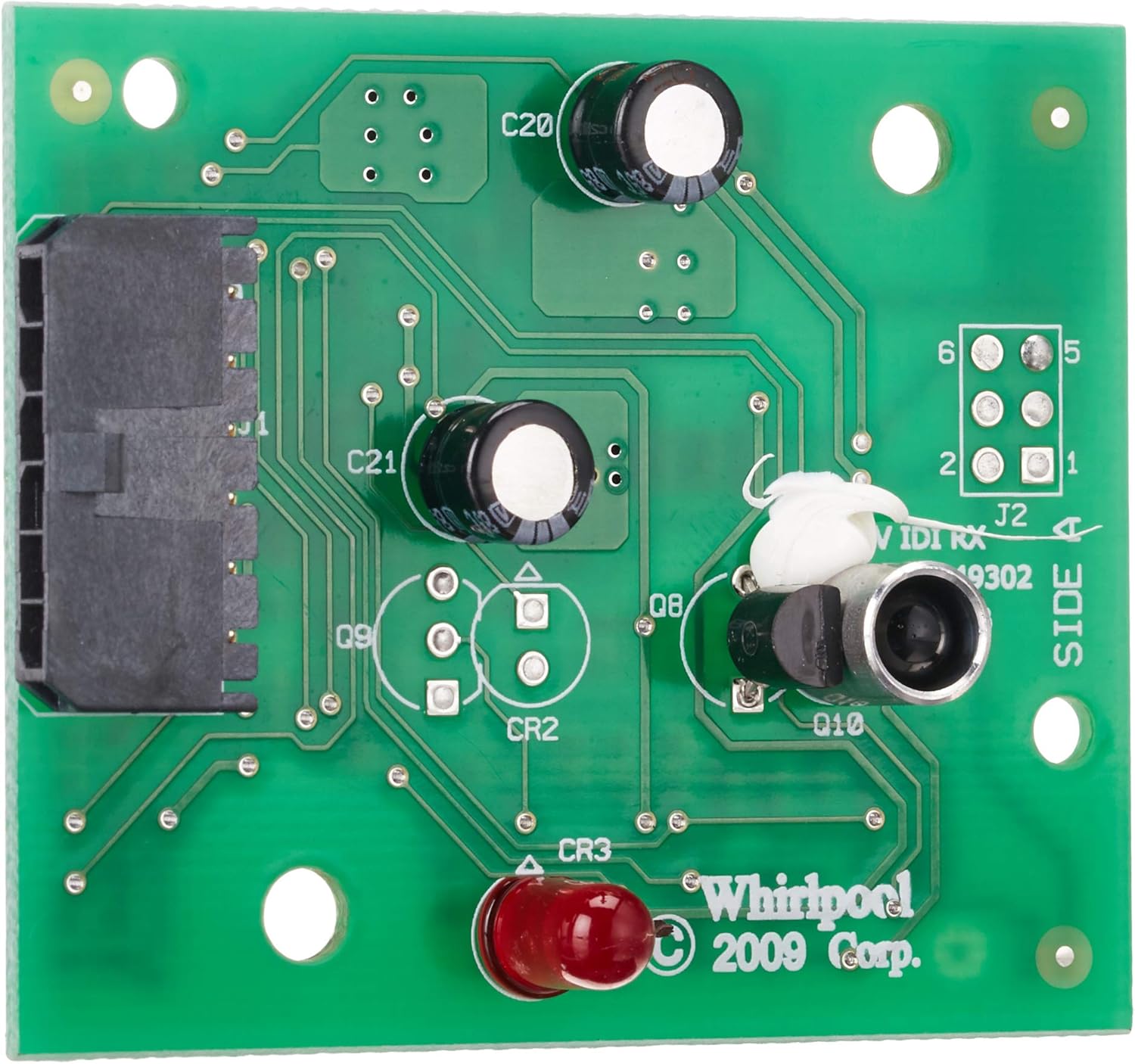 Whirlpool Tablero de control de nivel de hielo W10898445
