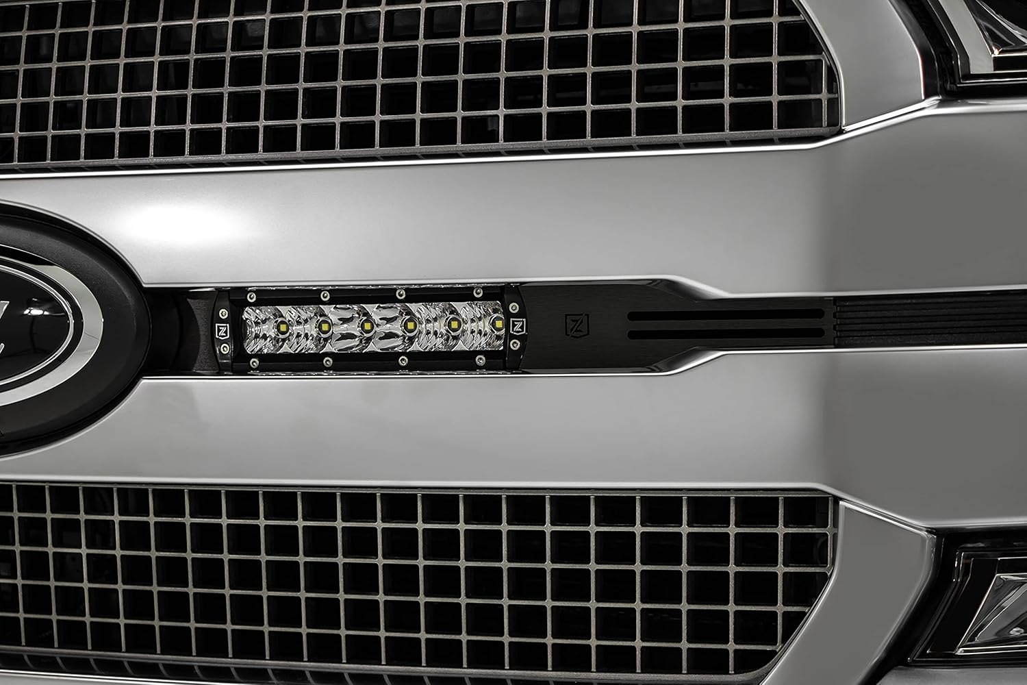 ZROADZ Kit LED de parrilla OEM Ford F-150 Platinum 2018-2019, incluye (2) barras de luz delgadas de una fila LED rectas de 6 pulgadas – PN