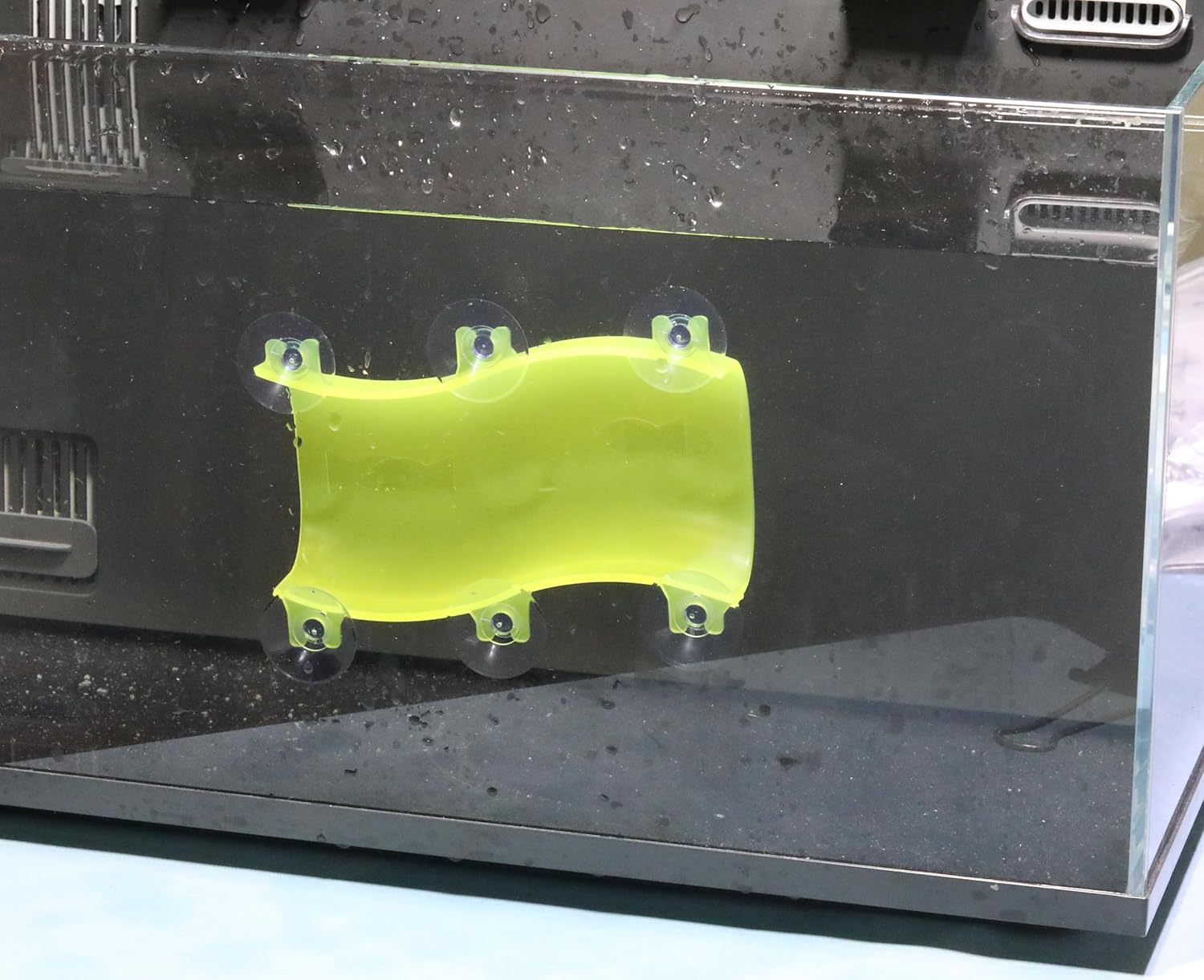 ONTEN Acuario Betta Túnel, Ejercicio y Relajación para Sus Peces (Amarillo)
