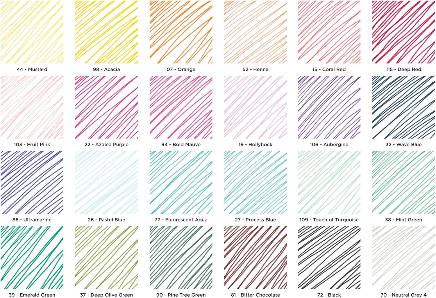 Fineliner – Juego de 24 bolígrafos artísticos de colores para diarios, dibujo, garabatos, álbumes de recortes, bocetos, ilustración, punta fina