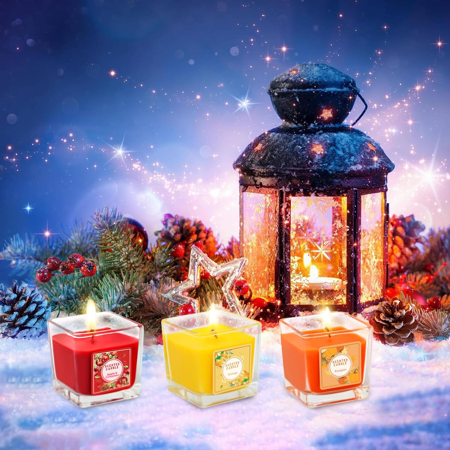 Velas votivas perfumadas en vidrio, cera de soja de 15 horas para aliviar el estrés, velas de regalo para mesa de boda, hogar, spa, vacaciones,
