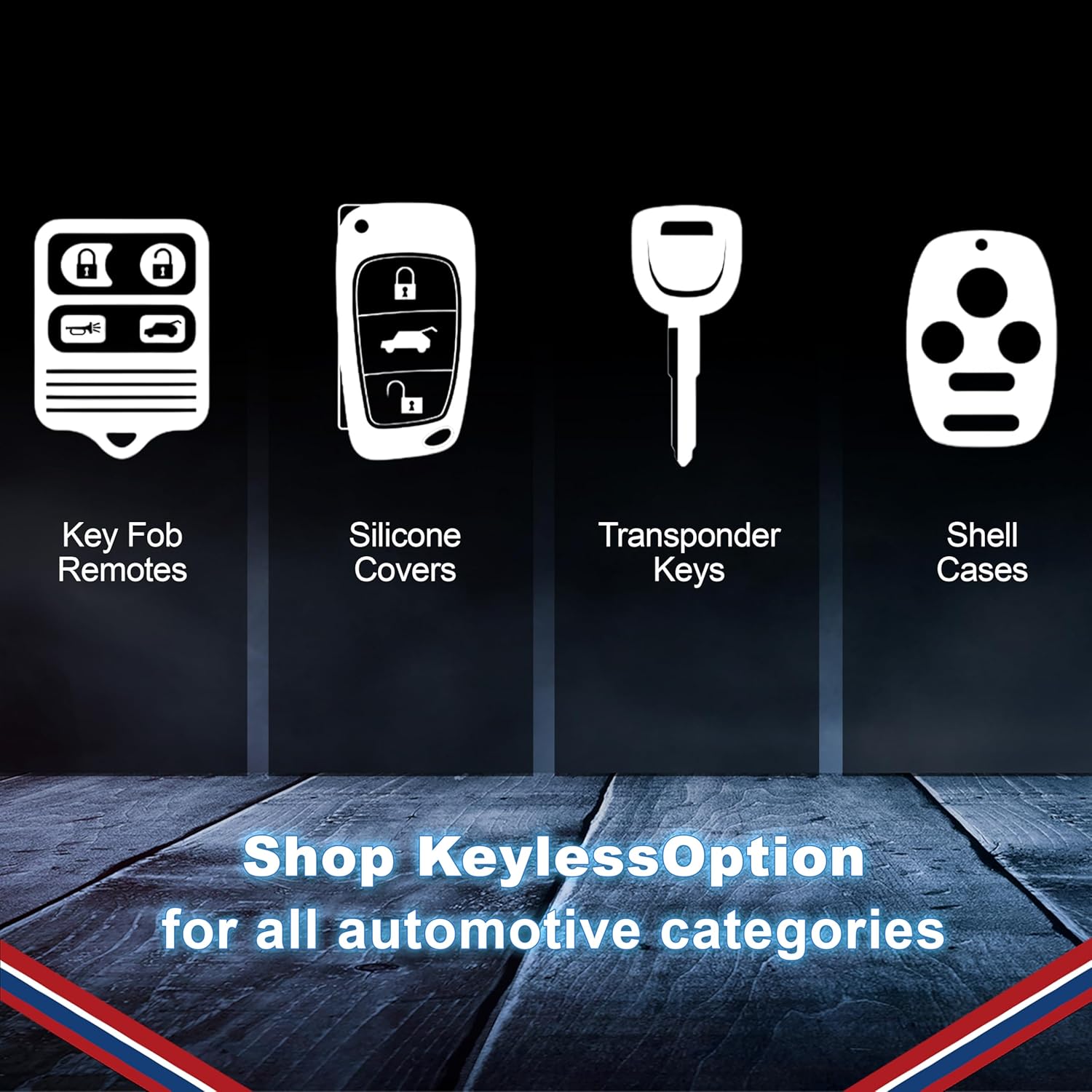 KeylessOption Funda de repuesto para llavero 1997 1998 1999 2000 2001 2002 2003 2004 2005 2006 2007 2008 2009 2010 2011 2012 2013 2013 2010 2012
