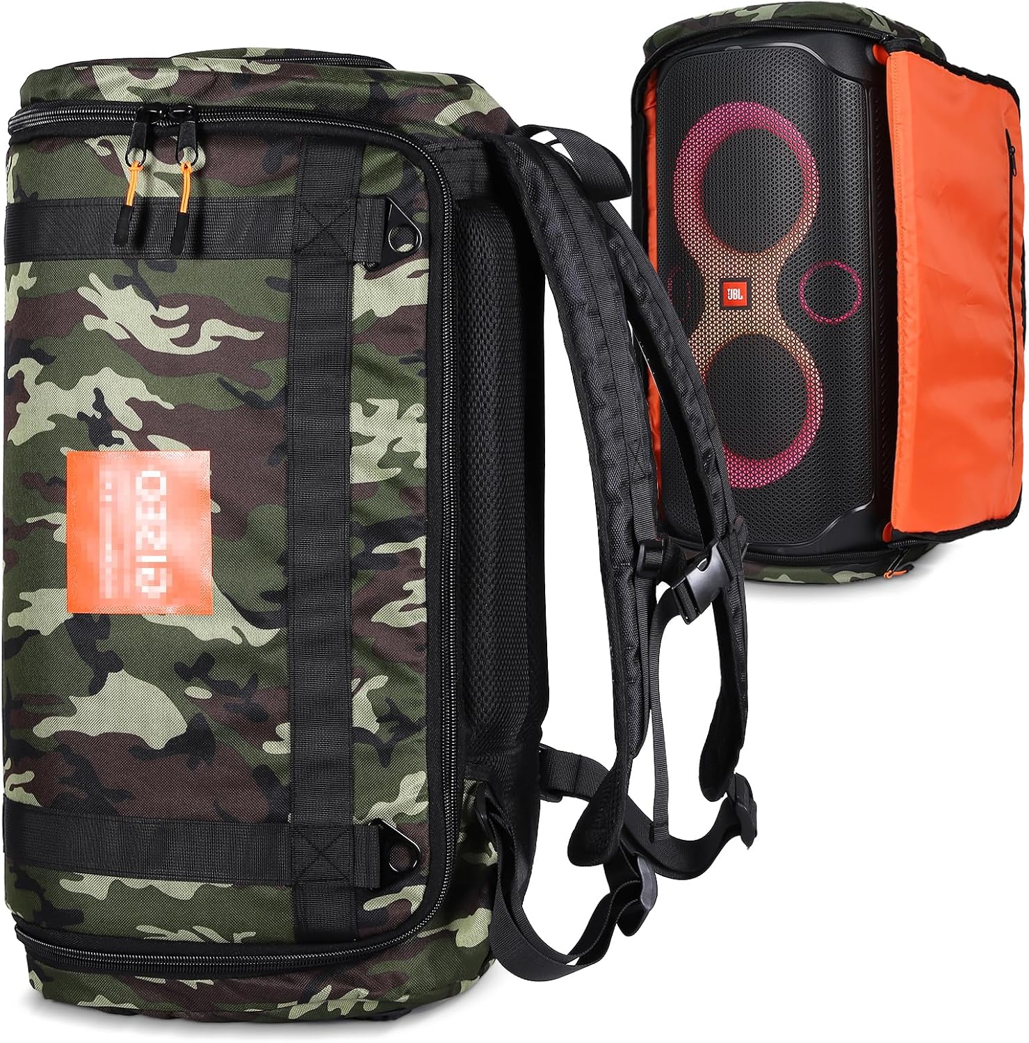 OUKNAK Bolsa de viaje de repuesto para JBL Party Box 110, mochila portátil para altavoz JBL (para JBL partybox 110 camuflaje)