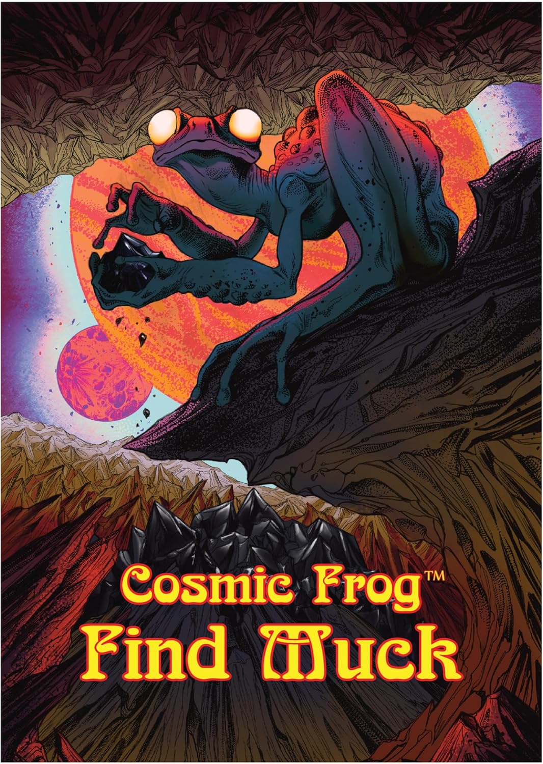 Devious Weasel Games Cosmic Frog Find Muck Expansion – Juegos de comadreja desviada, añade combate mental, tierras y sistema de chips, edades