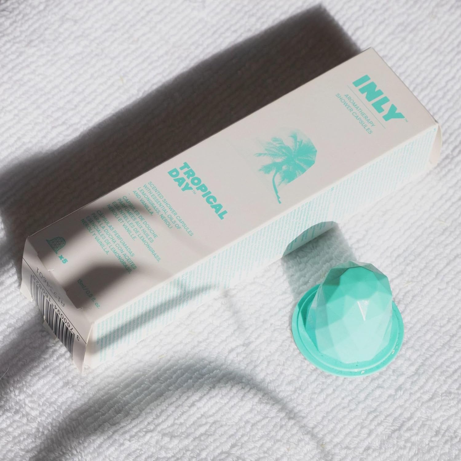 Moen INC20802 INLY – Cápsula de ducha de aromaterapia, paquete de 5, día tropical