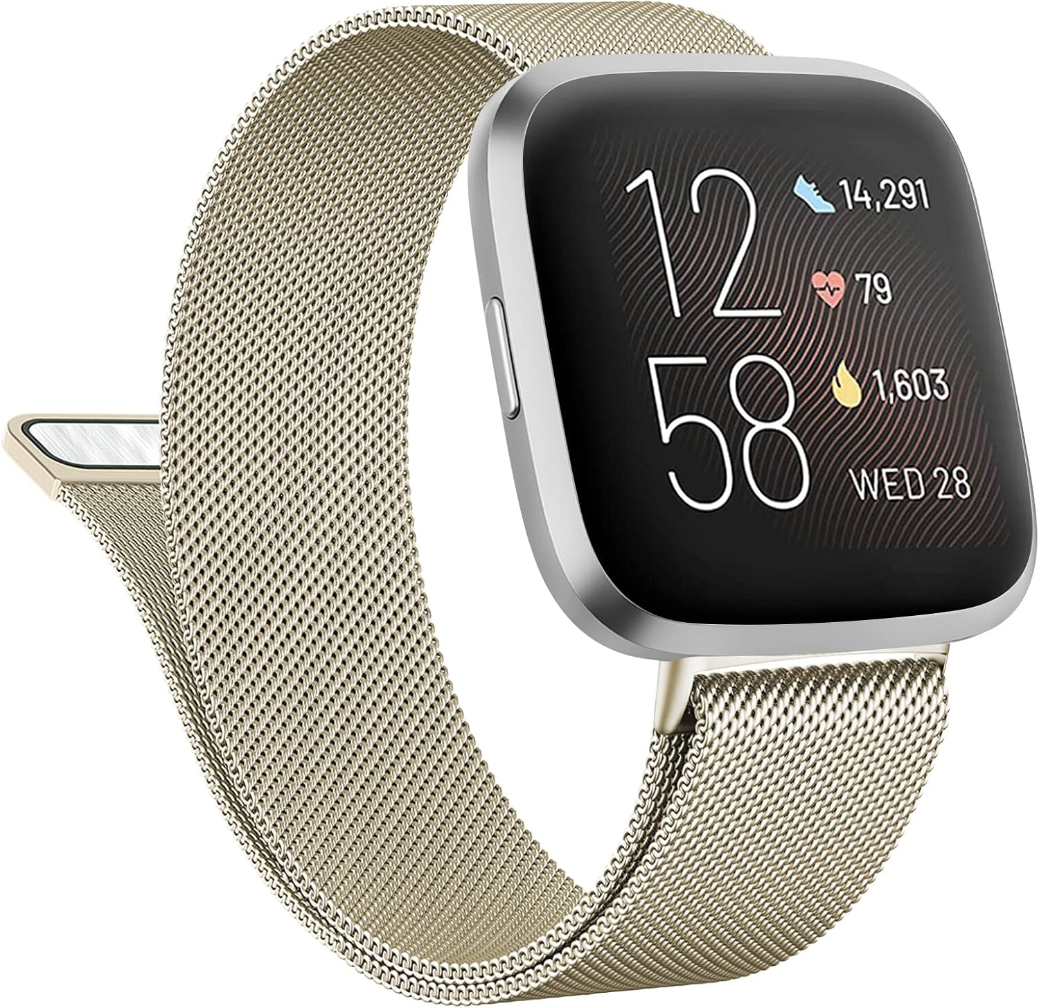 Correa de repuesto para Fitbit Versa 2 correas para mujeres y hombres, correa de repuesto magnética ajustable para Fitbit Versa 2  Fitbit VersaVersa