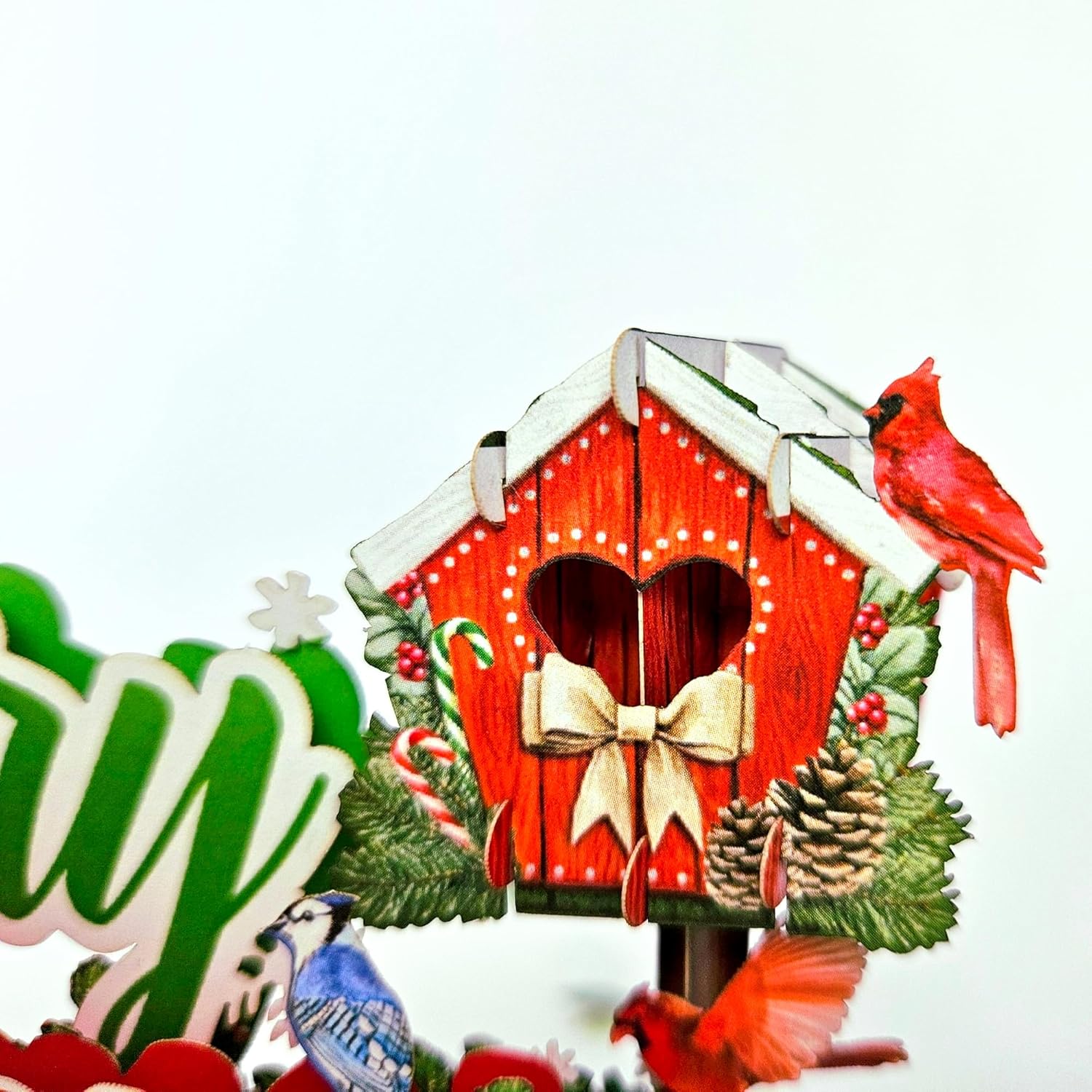 22 CRAFT By 22CRAFT Tarjetas de Navidad desplegables, tarjetas de Navidad 3D emergentes de Feliz Navidad, tarjeta de felicitación de Navidad de 6 x