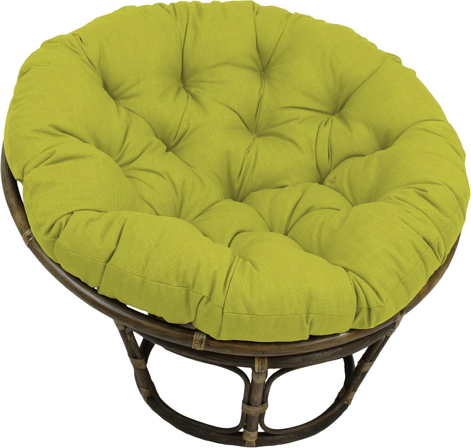 Cojín Papasan de 52 pulgadas para interiores y exteriores (solo cojín) Cool Grey Specialty