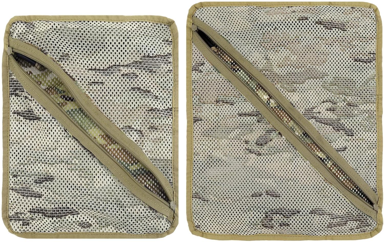 PETAC GEAR Conjunto de bolsa de malla de almacenamiento táctico,Insertar bolsillos modulares de administración de utilidad,Organizador de viaje EDC