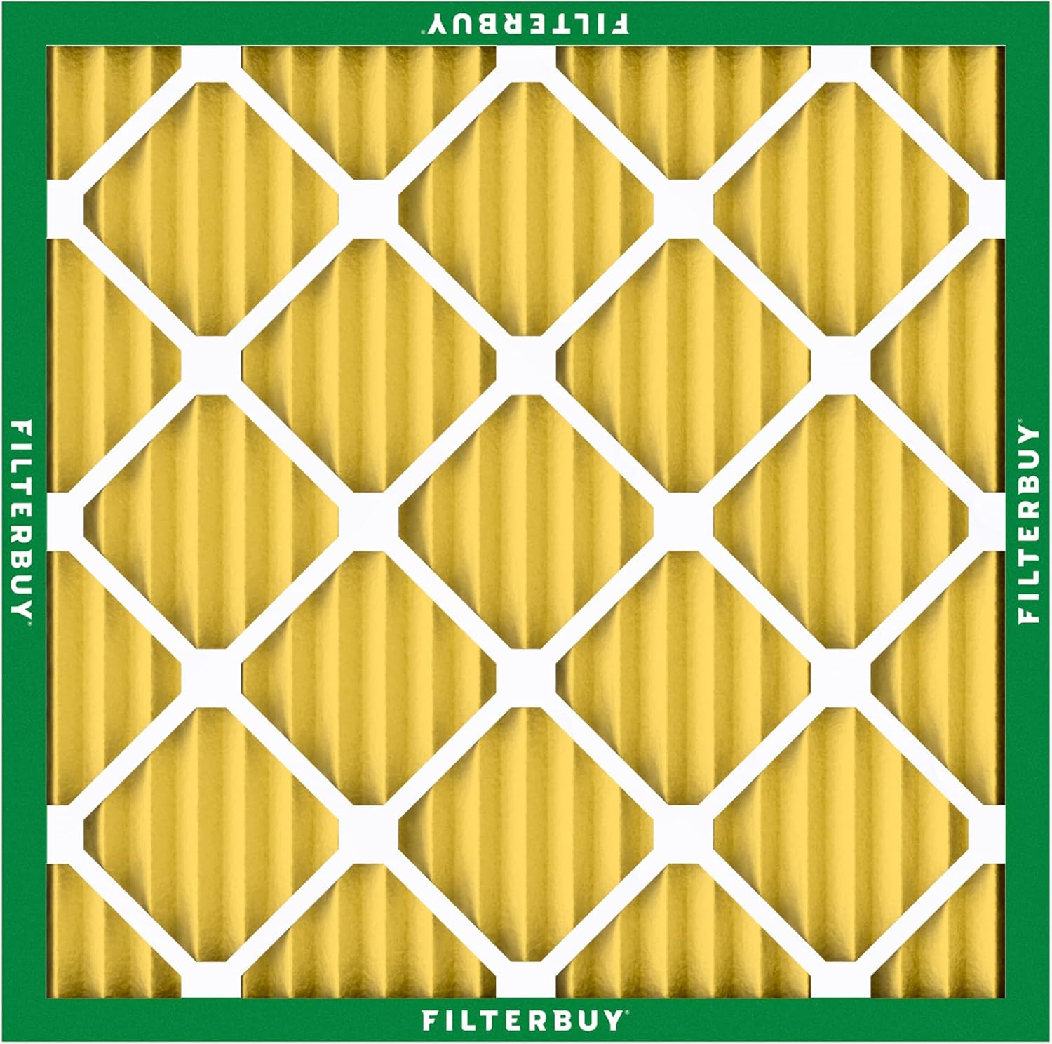 Filterbuy Filtro de aire MERV 11 de 11.25 x 11.25 x 1 pulgadas, defensa contra alérgenos (paquete de 1), filtros de aire plisados HVAC para calderas