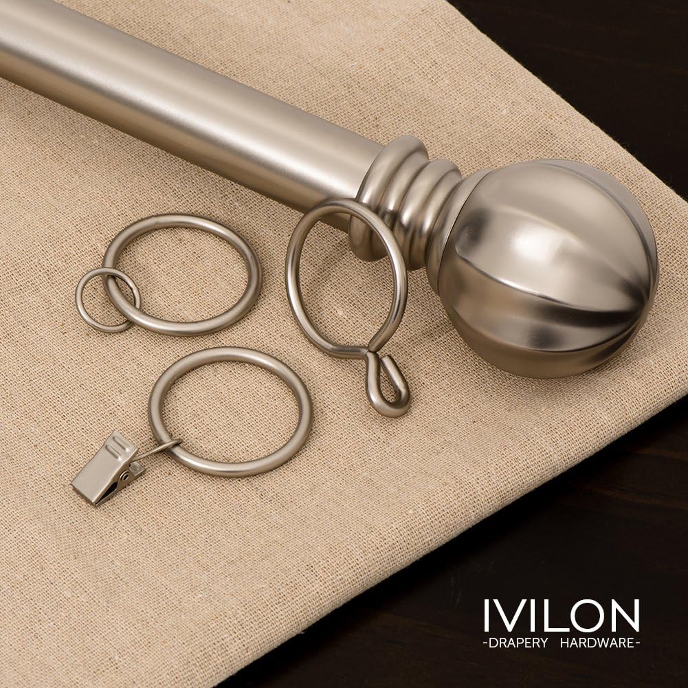 Ivilon Drapery – Anillos para cortinas con ojales, 1.7 o 2.3 pulgadas, 14 unidades