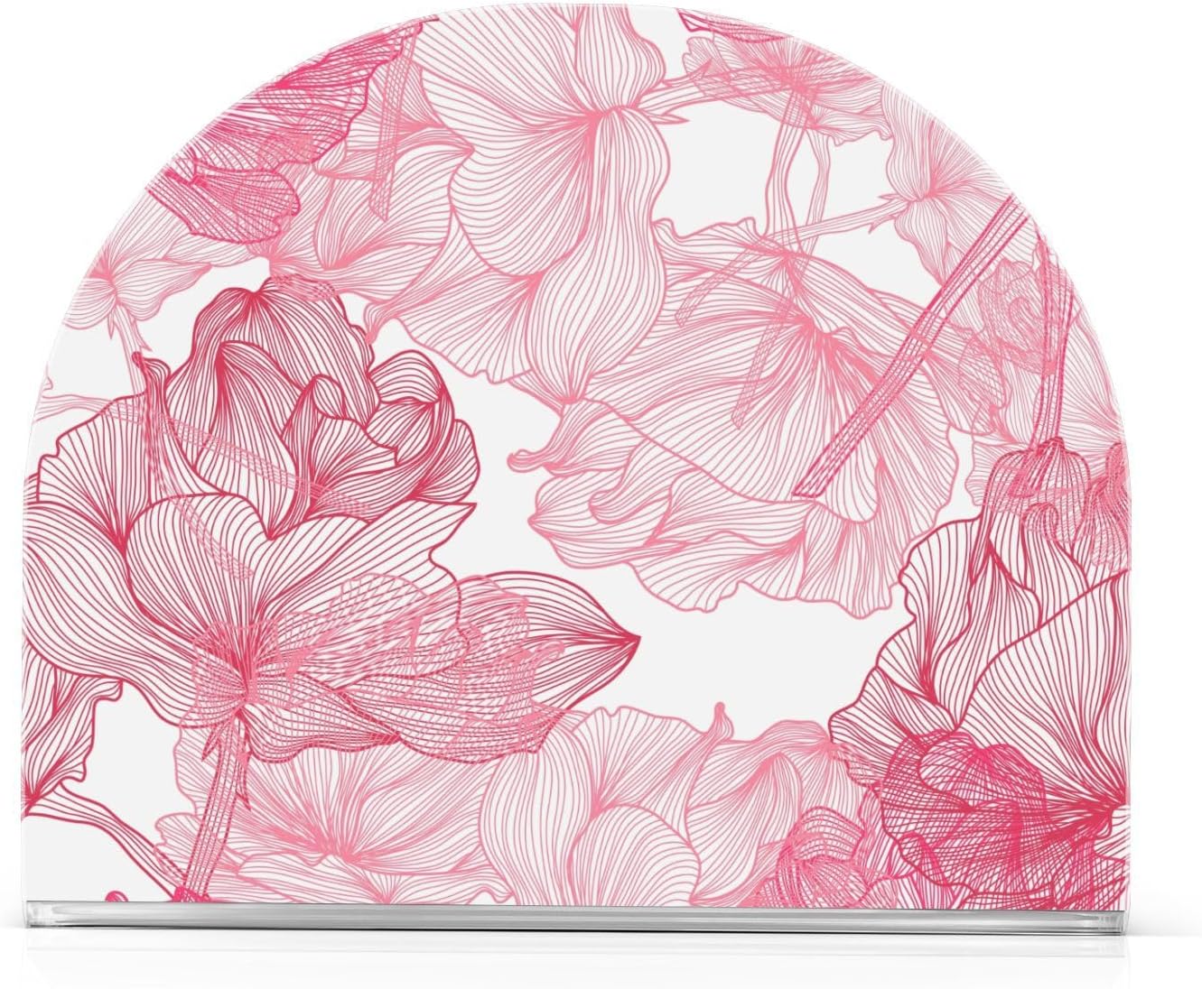Servilletero de acrílico  Soporte para toallas de papel en transparente  Moderno soporte decorativo para servilletas de invitados para el hogar,