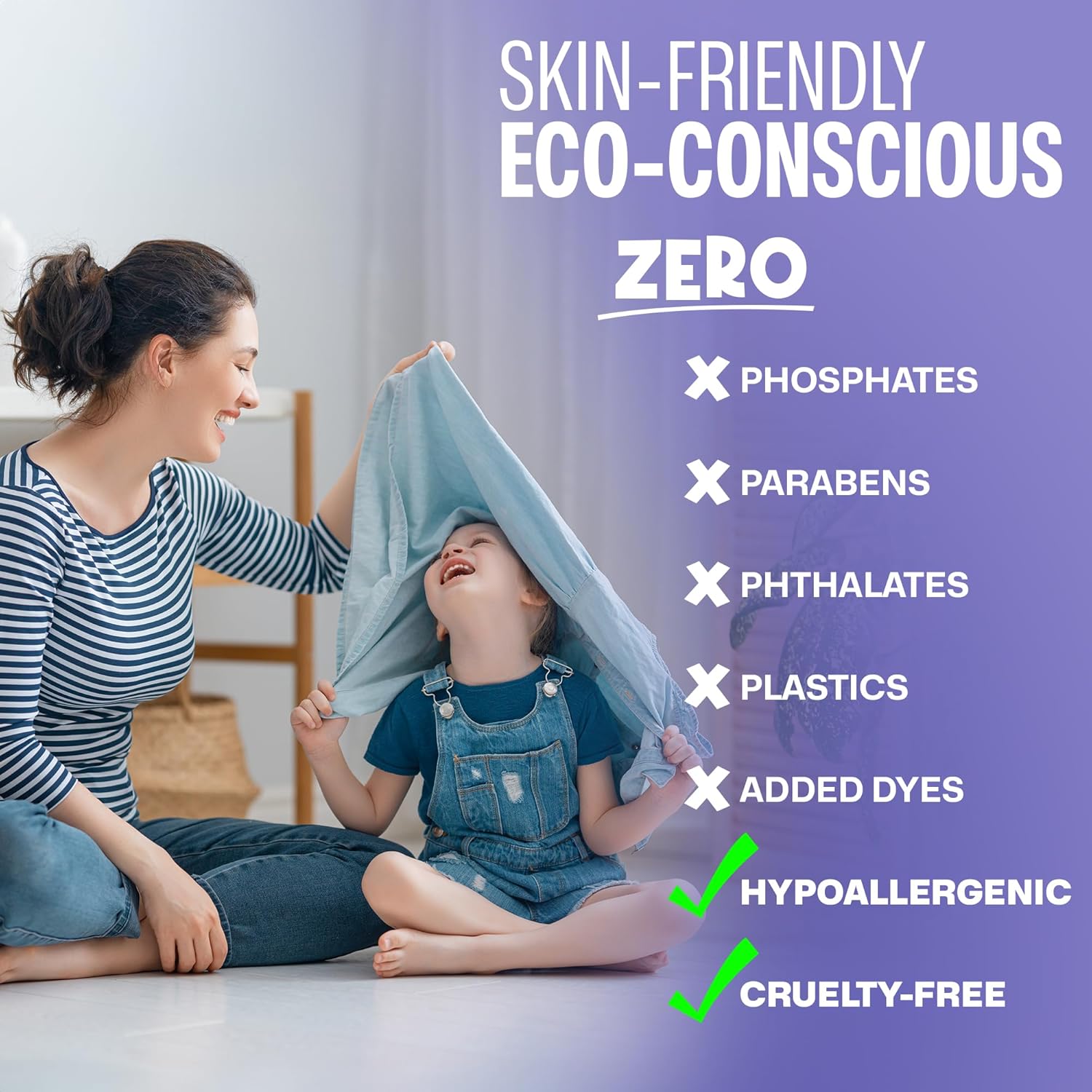 Hojas de detergente para ropa (60 cargas)  Tiras de detergente de jabón para ropa ecológicas I ecológicas, cero residuos, sin plástico, aptas para