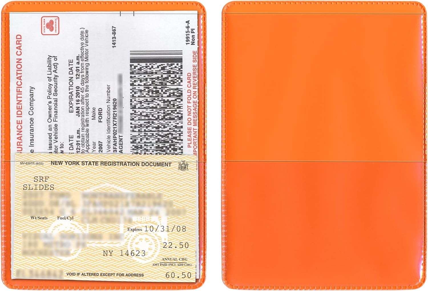 StoreSMART RFS20 – Tarjetero para identificación y seguro de auto