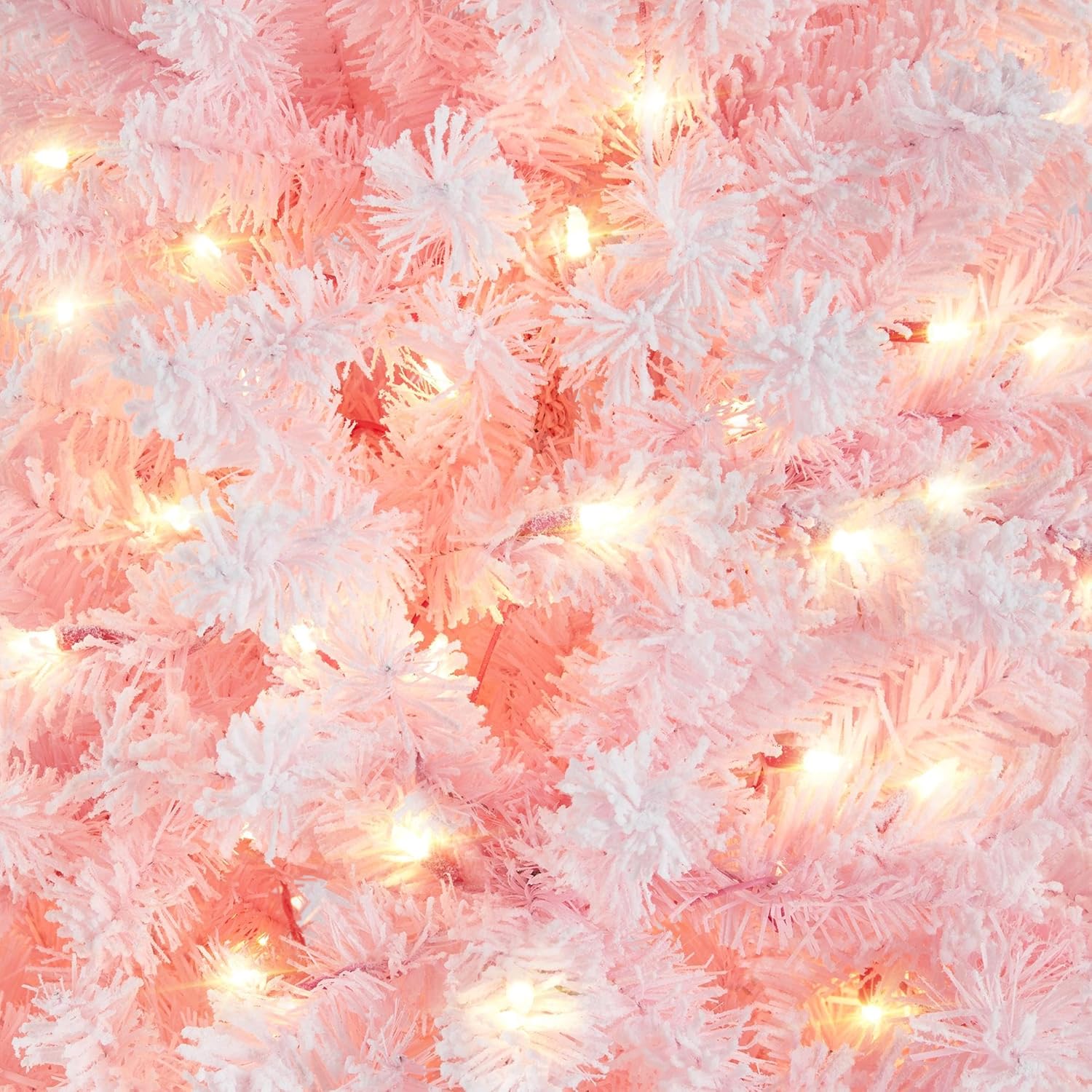 Yaheetech Árbol de Navidad preiluminado de 6 pies con bisagras, esquina delgada, árbol de Navidad, decoración navideña con 250 luces blancas cálidas