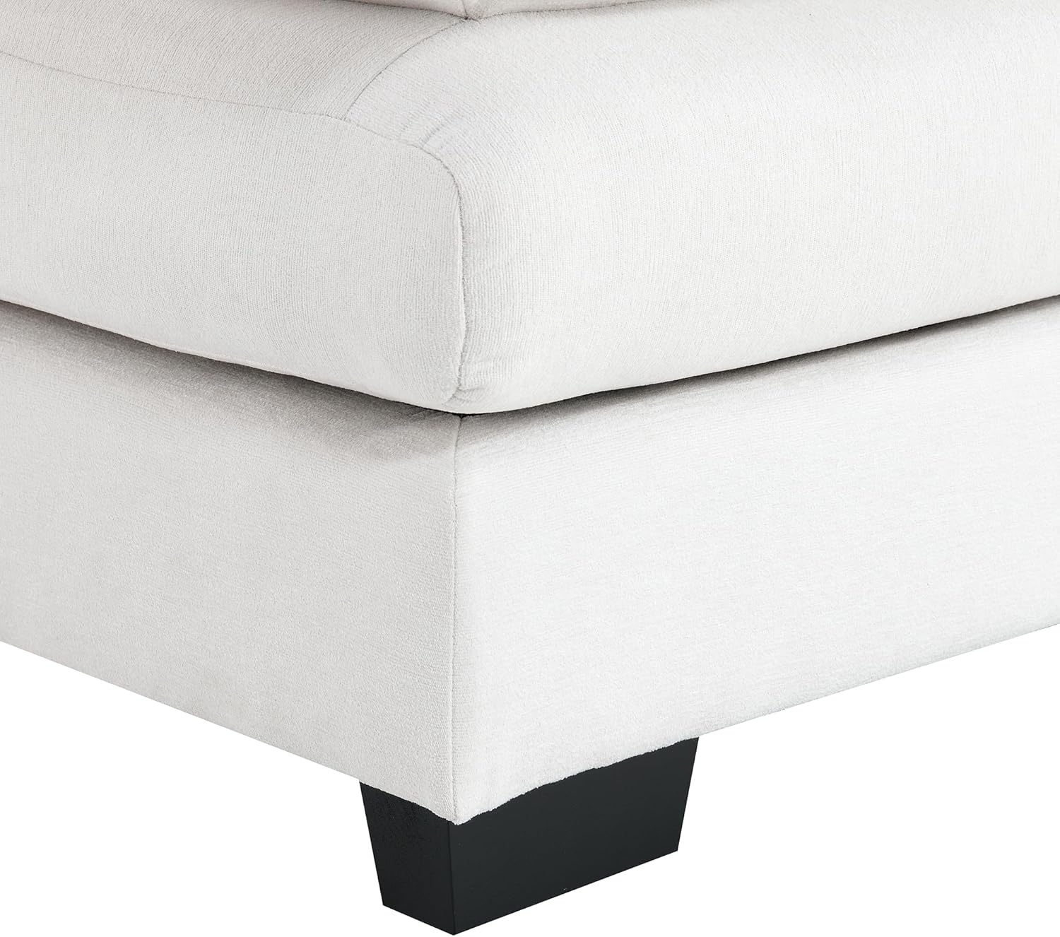 Sofá modular moderno en forma de U de 109.8 pulgadas con almohadas para la cintura, sofá cama tapizado de terciopelo de 6 asientos con diván, sofá