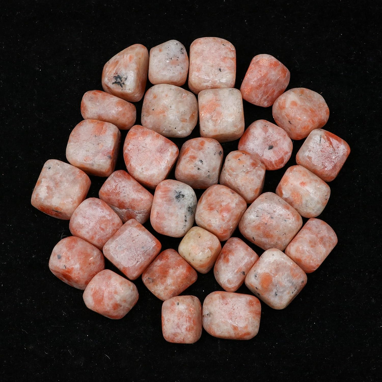 ZAICUS Piedras pulidas y cristales a granel, piedras preciosas irregulares pulidas naturales y cristales para Wicca, relleno de jarrón, fabricación