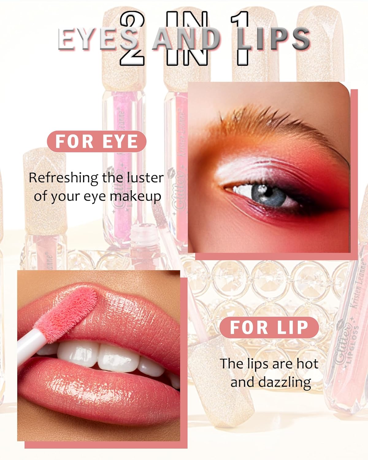 Lápiz labial líquido con purpurina mate, 1 unidad, resistente al agua, diamante, rojo, rosa, brillante, metálico, de alto pigmento, antiadherente,