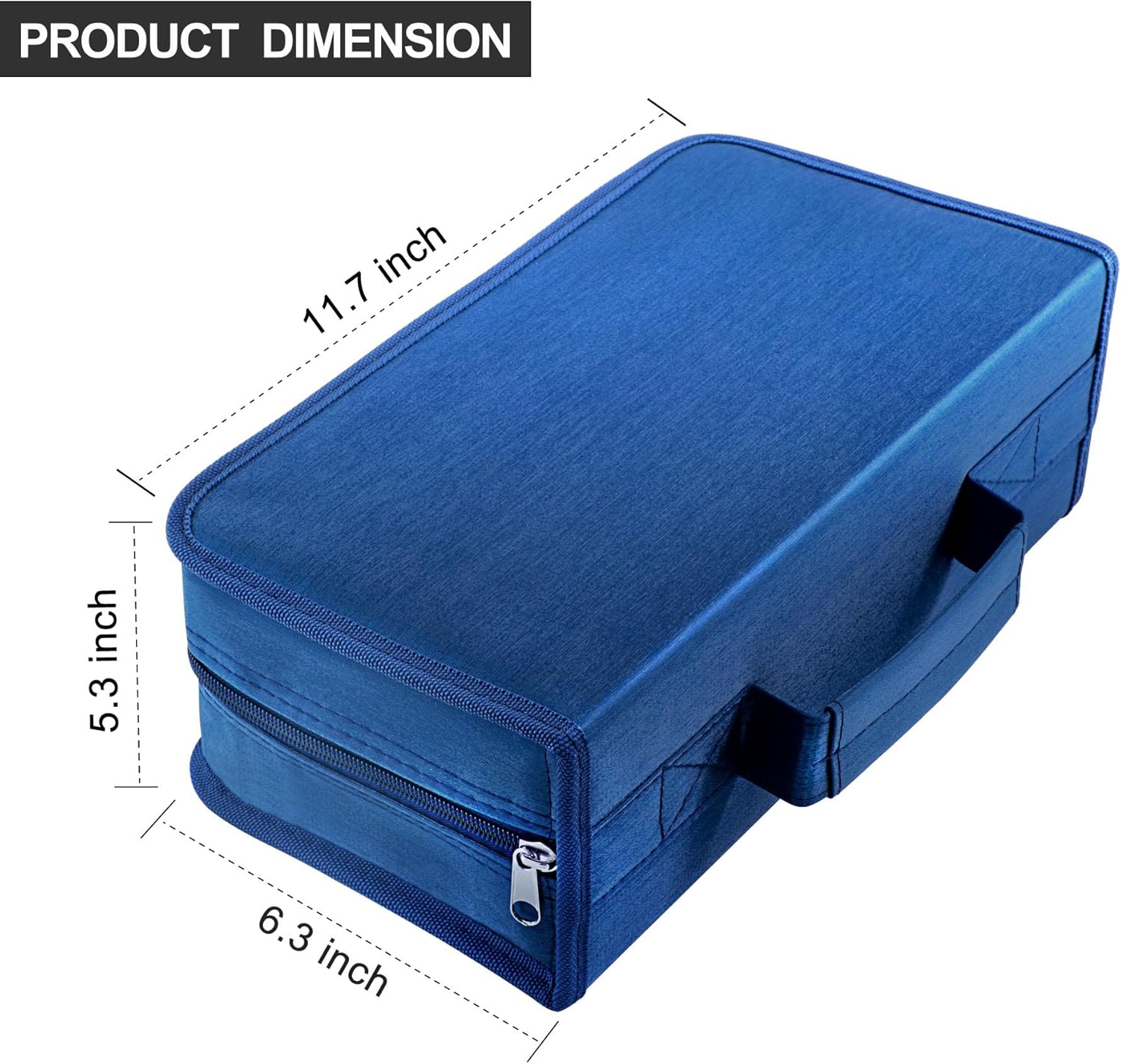 Soporte para estuche de DVD, estuche para CDDVD, soporte para carpetas de CD y DVD, capacidad para 160 unidades, organizador portátil de carpetas de