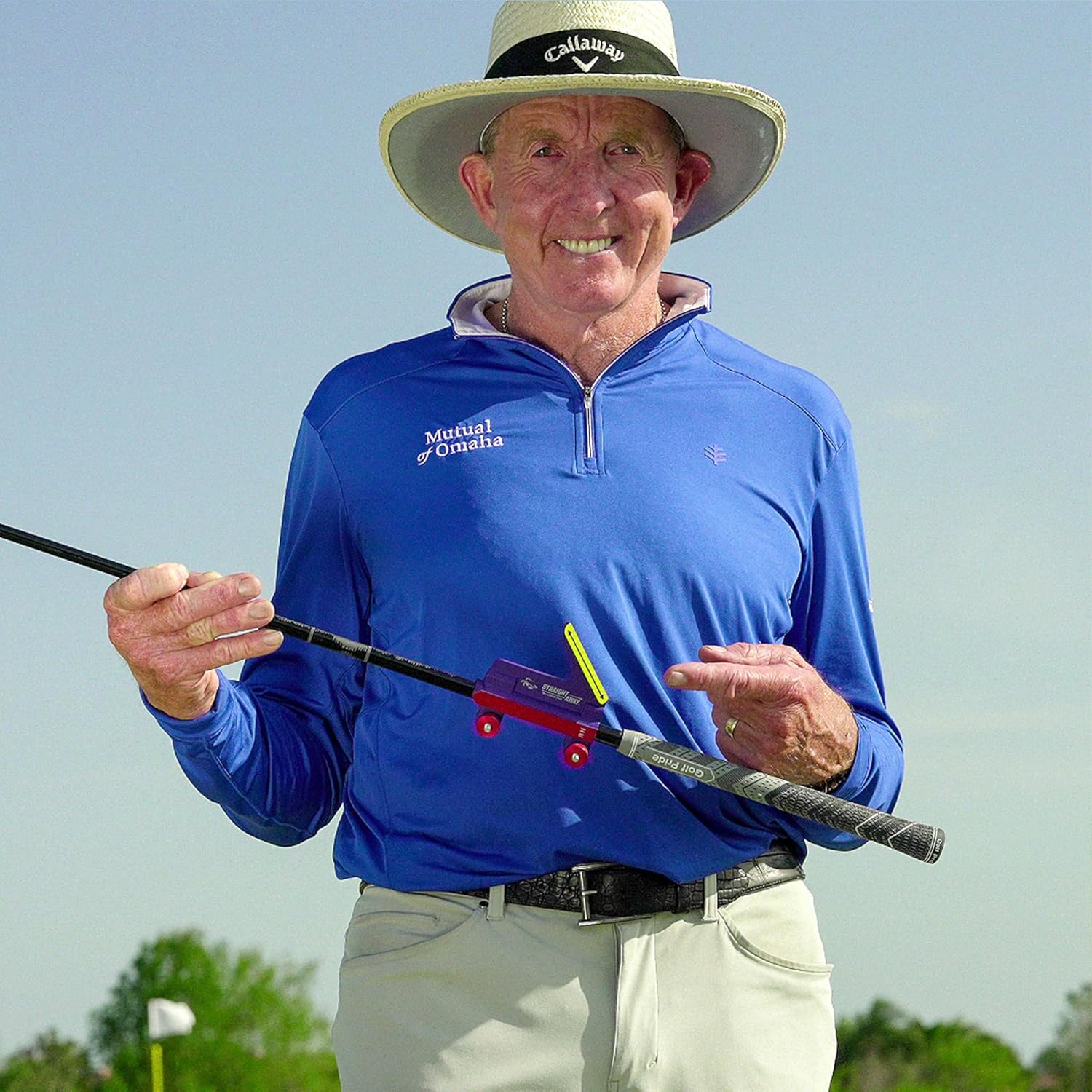 Performance Golf Entrenador de swing StraightAway – Mejora tu juego de golf I Confianza de precisión I Consistencia