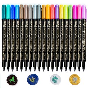 20 bolígrafos de cera para decorar cera de sellado, bolígrafo de color metálico de alta calidad para sello de cera de sobres de boda, se adapta a 20 bolígrafos de cera para decorar cera de sellado, bolígrafo de color metálico de alta calidad para sello de cera de sobres de boda, se adapta a